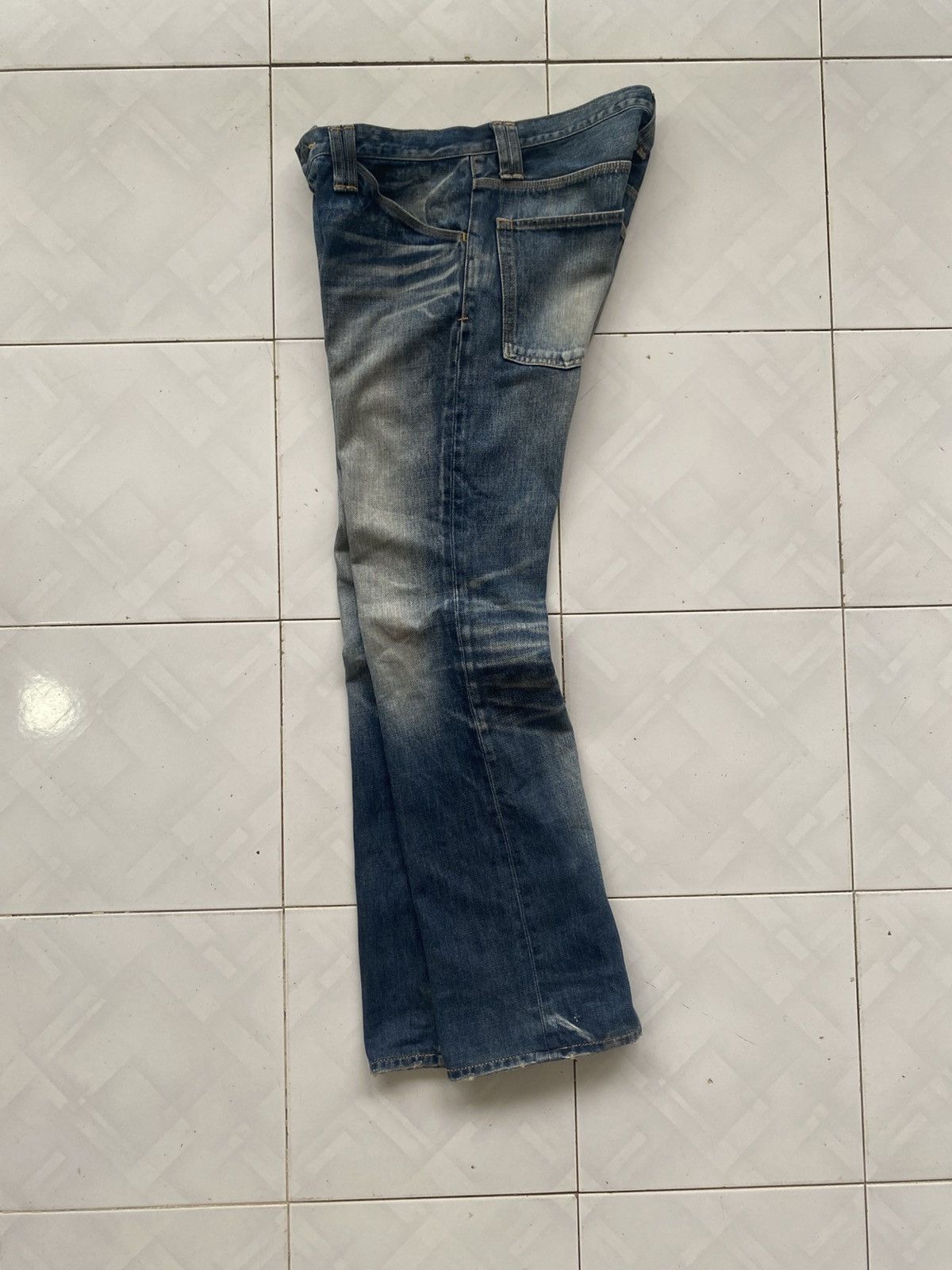 Roar Roar Crossgun Swarovski Distress Jeans Size US 31 - 4 Thumbnail
