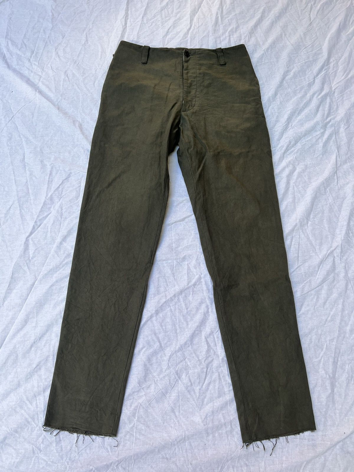 image of Label Under Construction Casual Pants in Olive, Men's (Size 32)
