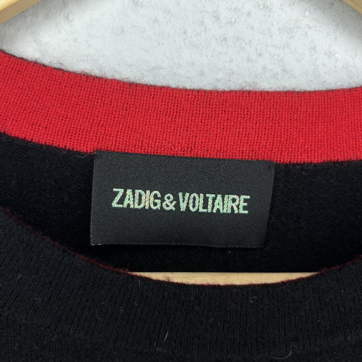 Designer × Japanese Brand × Zadig & Voltaire Zadig & Voltaire Cashmere Amour Black Pullover Sweater S Size S / US 4 / IT 40 - 5 Thumbnail