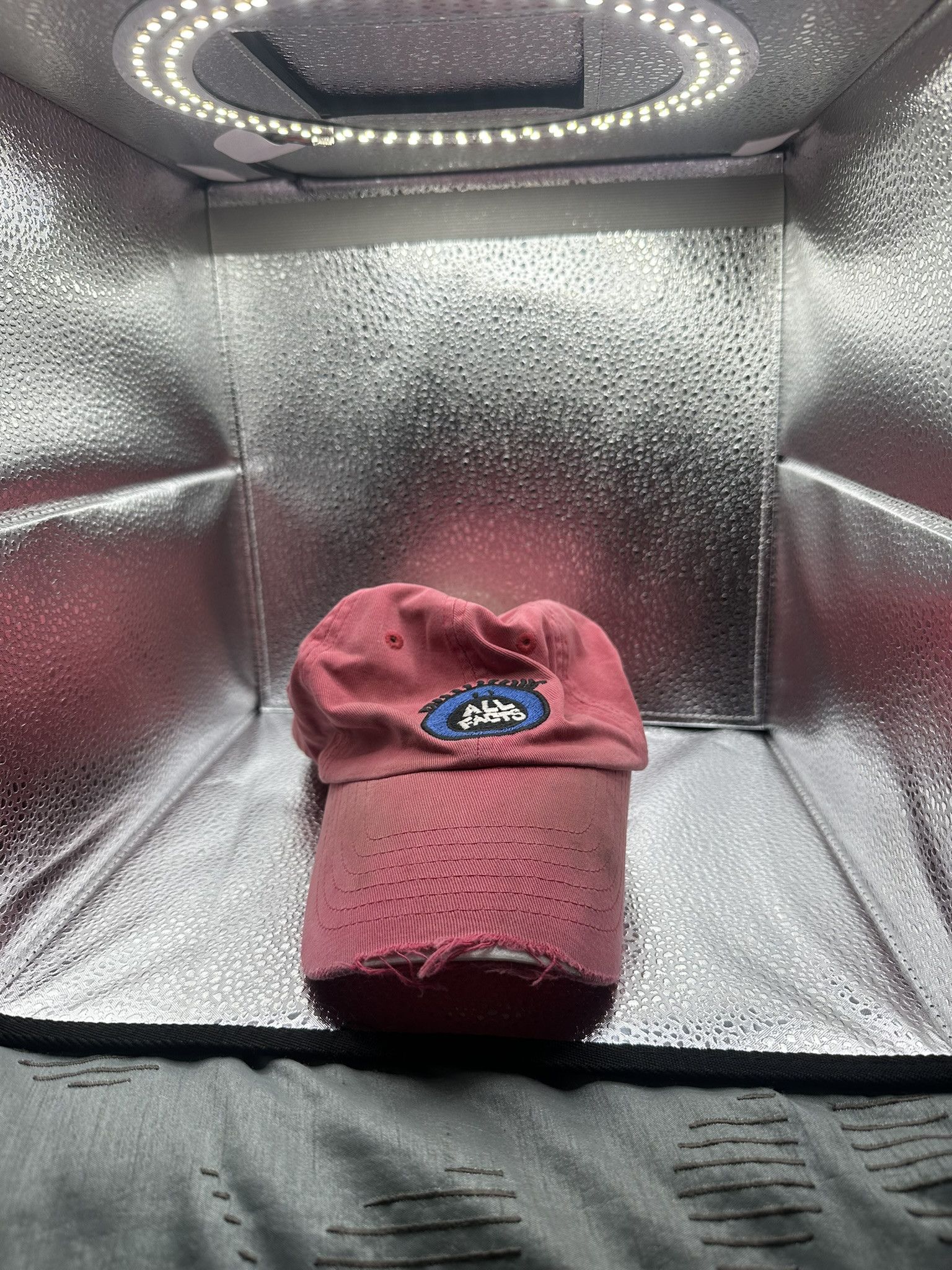 Other Outside Eye Distressed Pink Cap Size ONE SIZE - 1 Thumbnail