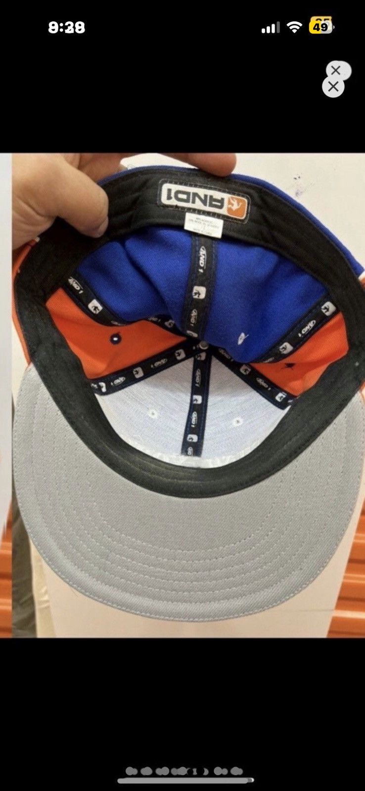 Vintage ***FINAL DROP***RARE 00s AND 1 NY PINWHEEL FITTED 7 3/8 Size ONE SIZE - 5 Thumbnail