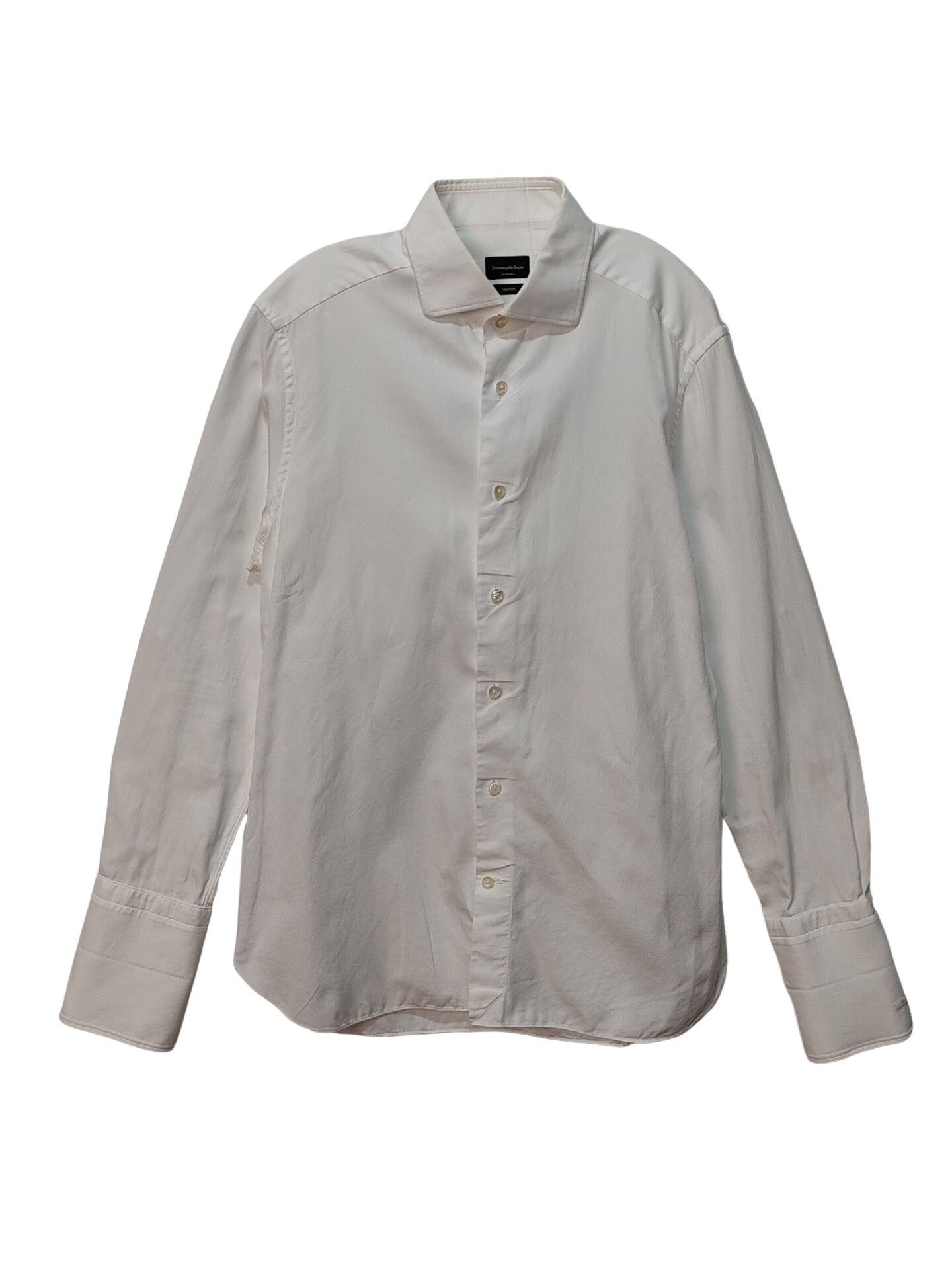 Ermenegildo Zegna Ermenegildo Zegna Trofeo Cotton Button Up Shirt Size M Size US M / EU 48-50 / 2 - 1 Thumbnail