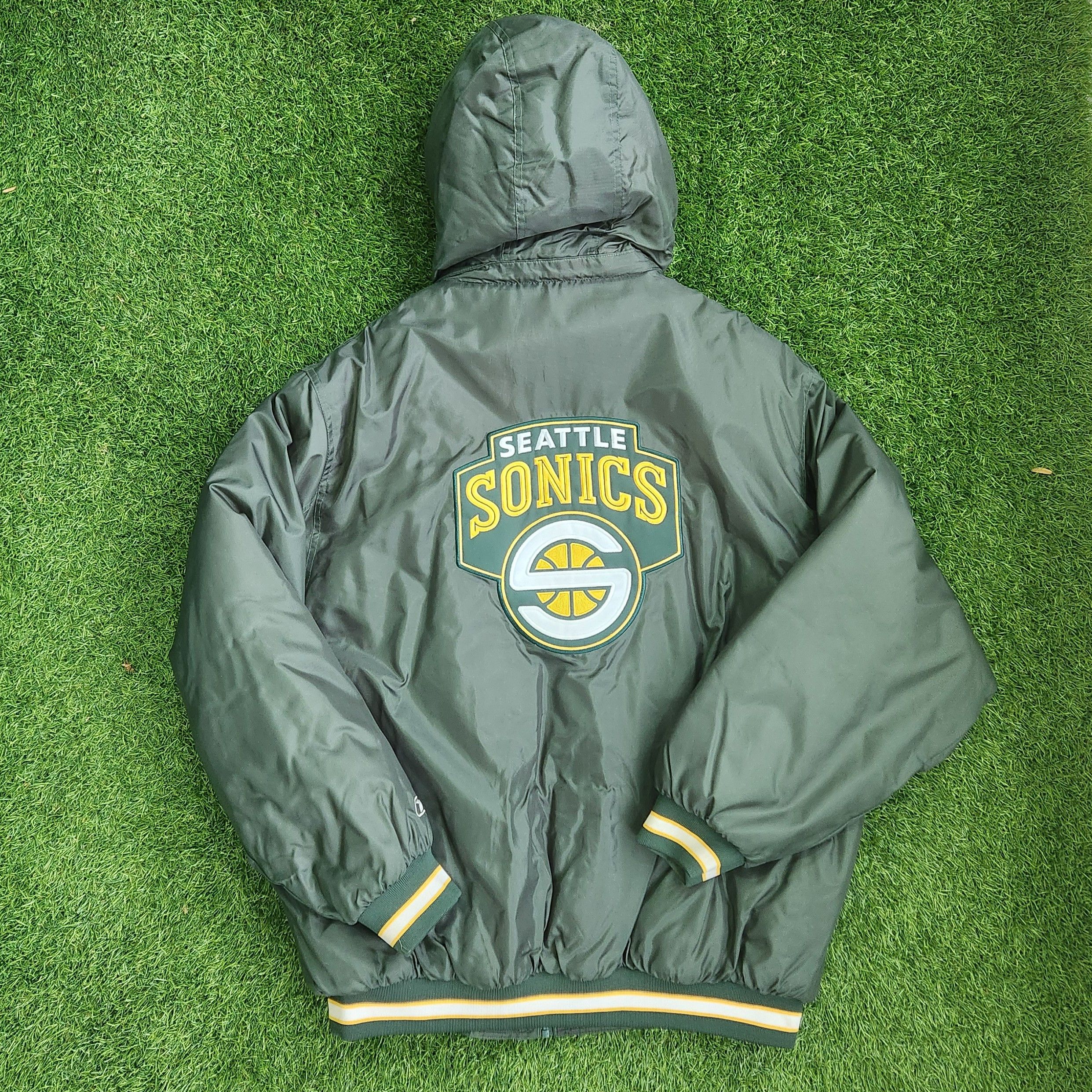 Pro Line × Starter y2k Seattle Super Sonics Puffer Size US XXL / EU 58 / 5 - 2 Thumbnail