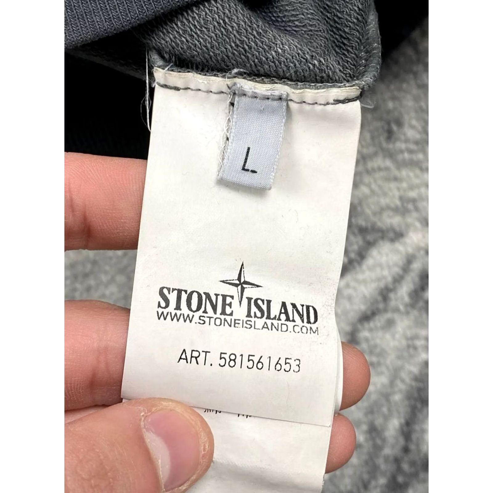 Stone Island Stone Island Sweatshirt Men Size L Gray Size US L / EU 52-54 / 3 - 7 Thumbnail