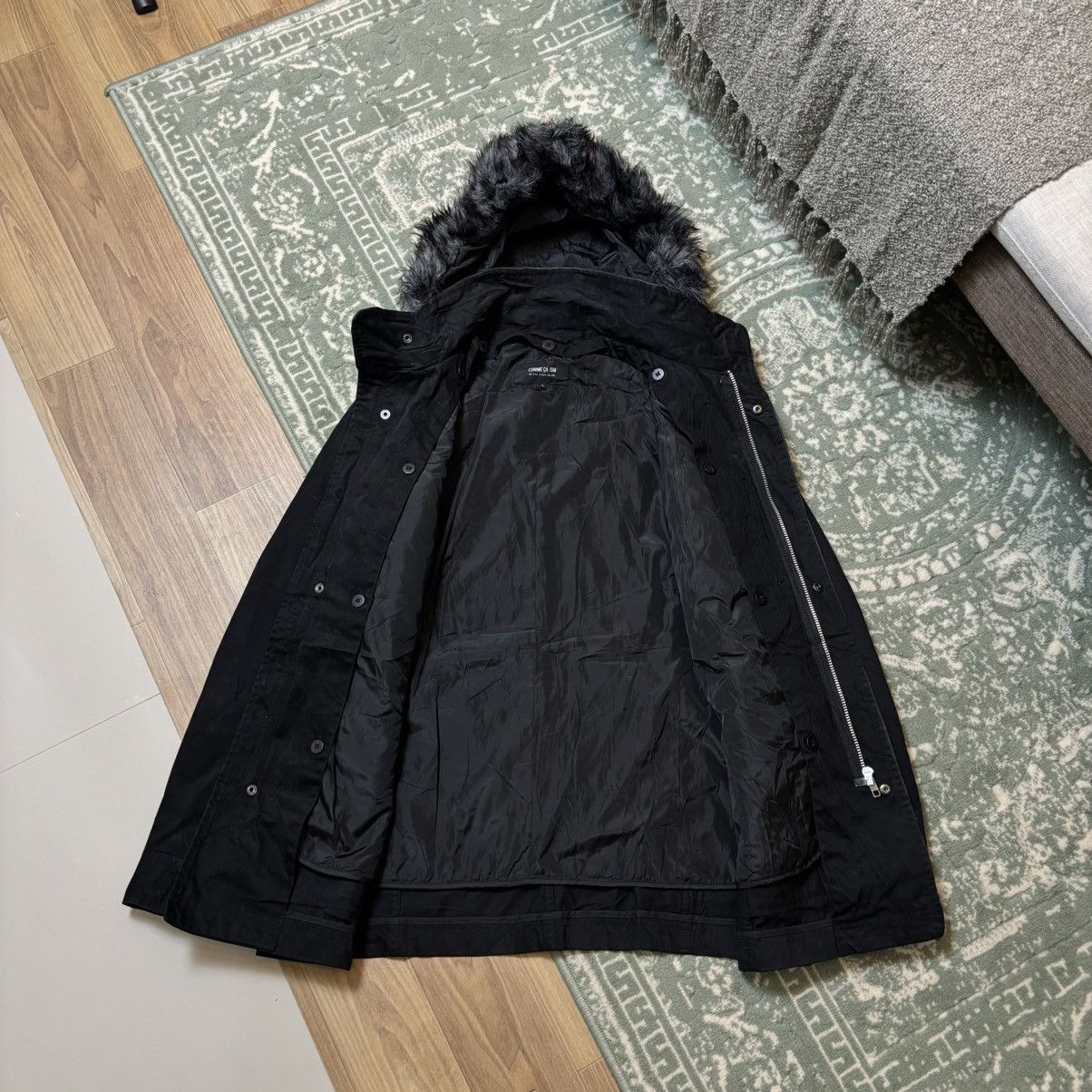 Comme Ca Ism × If Six Was Nine × Le Grande Bleu (L.G.B.) Comme ca ism Fur jacket IfSixWasNine LGB Style Size US L / EU 52-54 / 3 - 4 Thumbnail