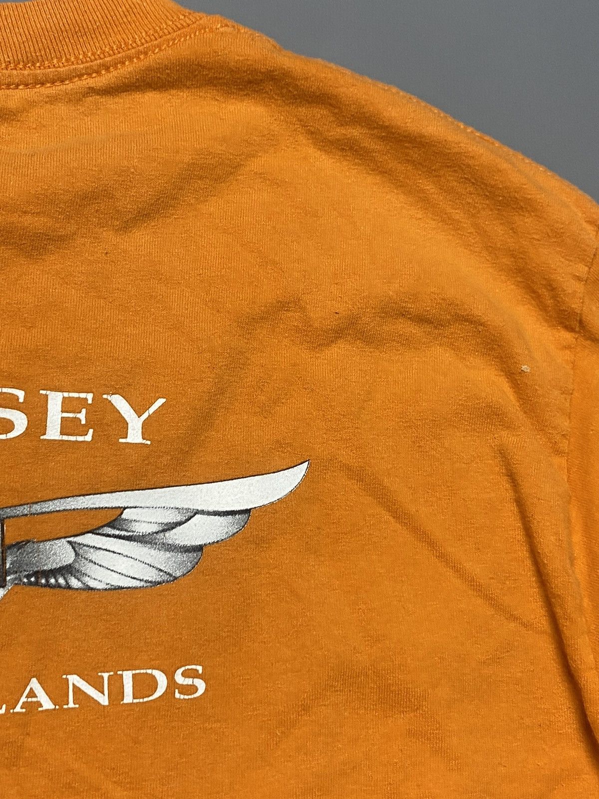 Harley Davidson 2000s Harley Davidson T-Shirt Graphic Print Orange USA Sz M Size US M / EU 48-50 / 2 - 12 Thumbnail