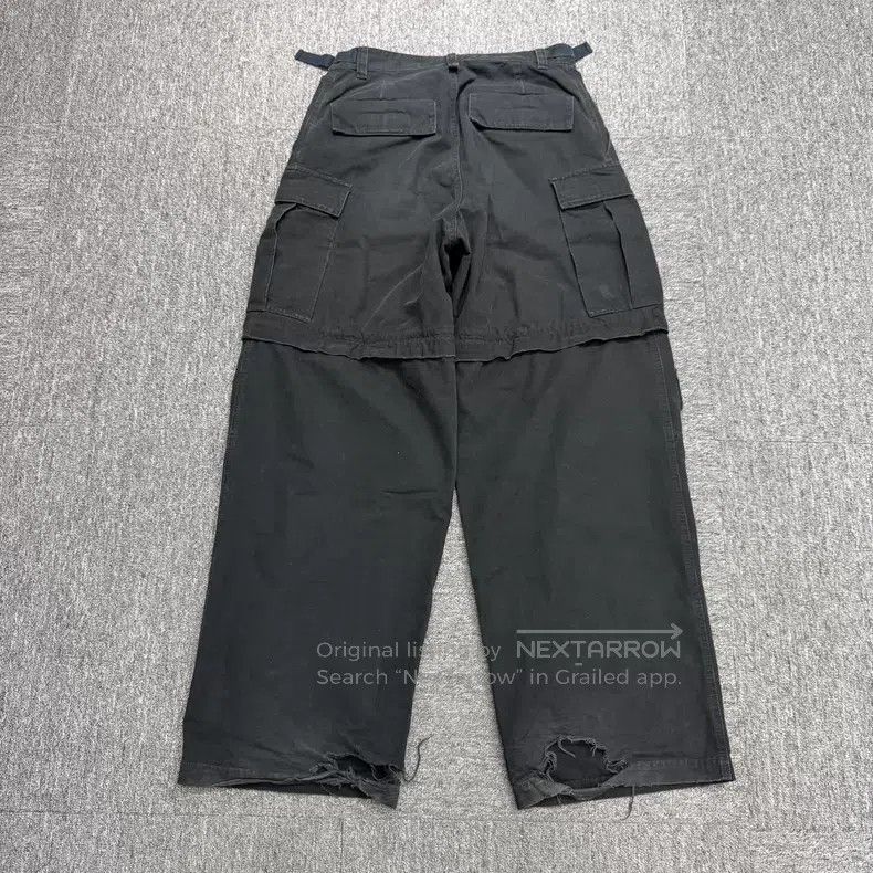 Balenciaga Balenciaga size XS Aged detachable work denim pants Size US 27 - 5 Thumbnail