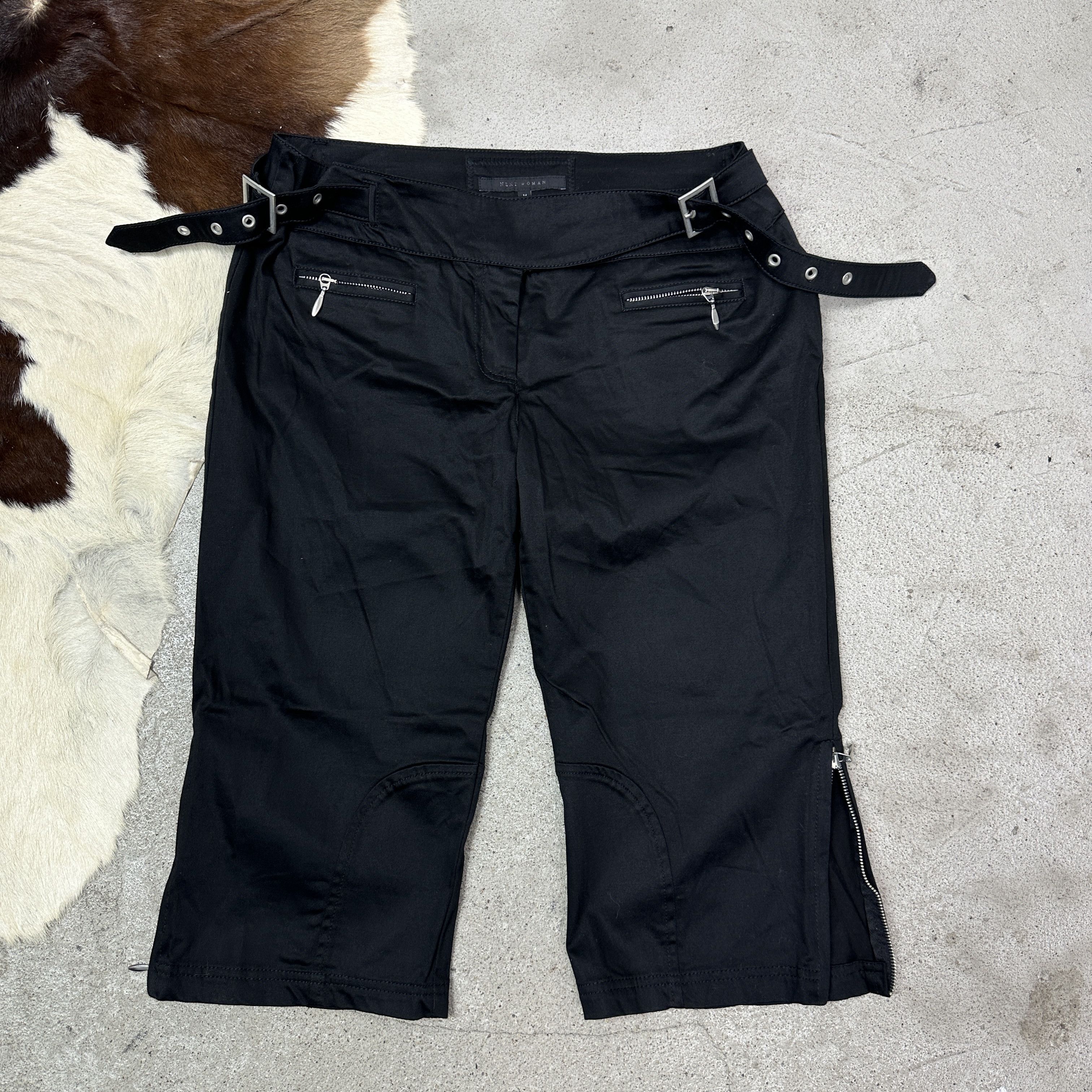 Vintage Vintage Casual Preppy Capri Buckled Shorts 00s Size 26" / US 2 / IT 38 - 5 Thumbnail