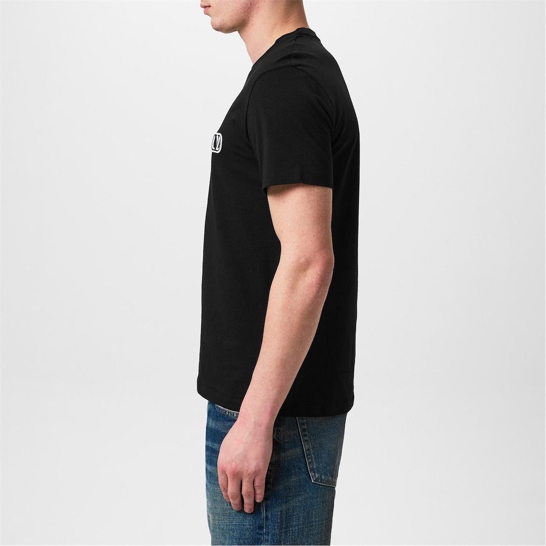 Valentino o1g2r1mq0526 Vlogo Signature T-Shirt in Black Size US S / EU 44-46 / 1 - 5 Thumbnail
