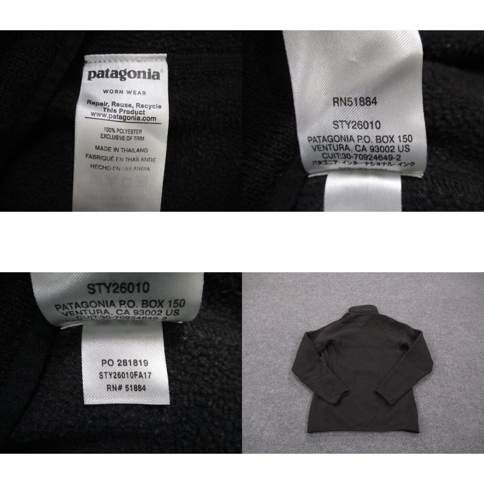 Patagonia Patagonia Jacket Womens XS Black Snap T Fleece Outdoor Hiking Windbreaker Logo Pockets Windproof 90s? Size XS / US 0-2 / IT 36-38 - 8 Thumbnail