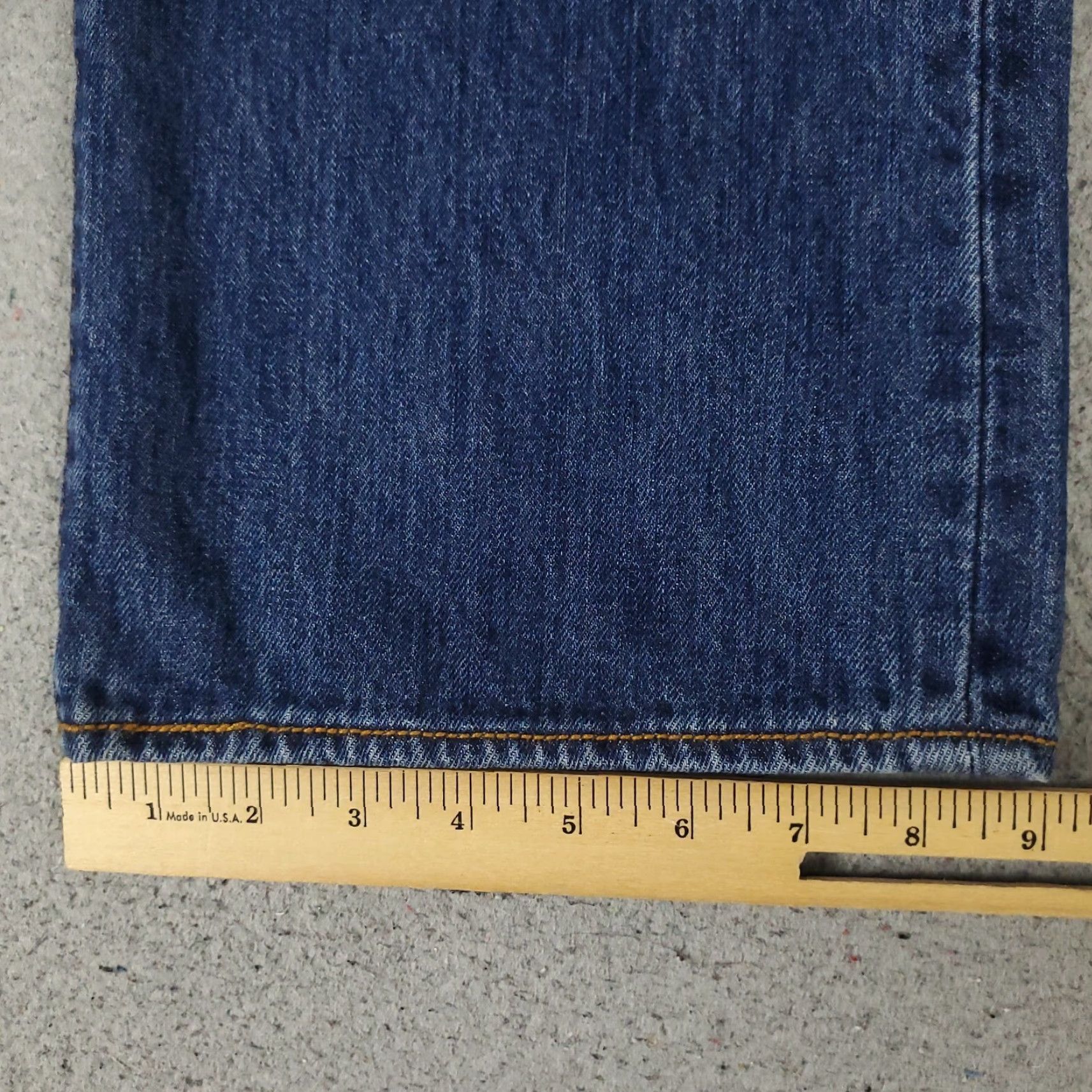 Levi's Levi's 501 Jeans Mens Regular Size 42x30 Blue Straight Leg Denim Pants Size US 42 / EU 58 - 6 Thumbnail