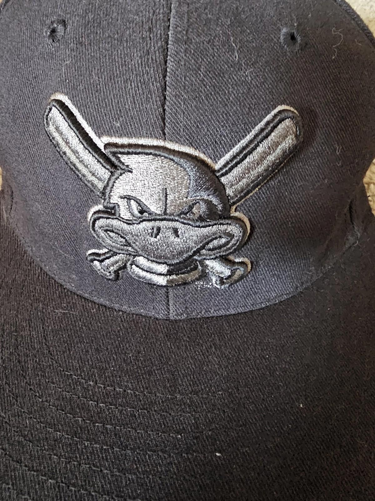 Designer Madison Mallards Pro L.I.D. O SERIES fitted hat L/XL Black Size ONE SIZE - 3 Thumbnail