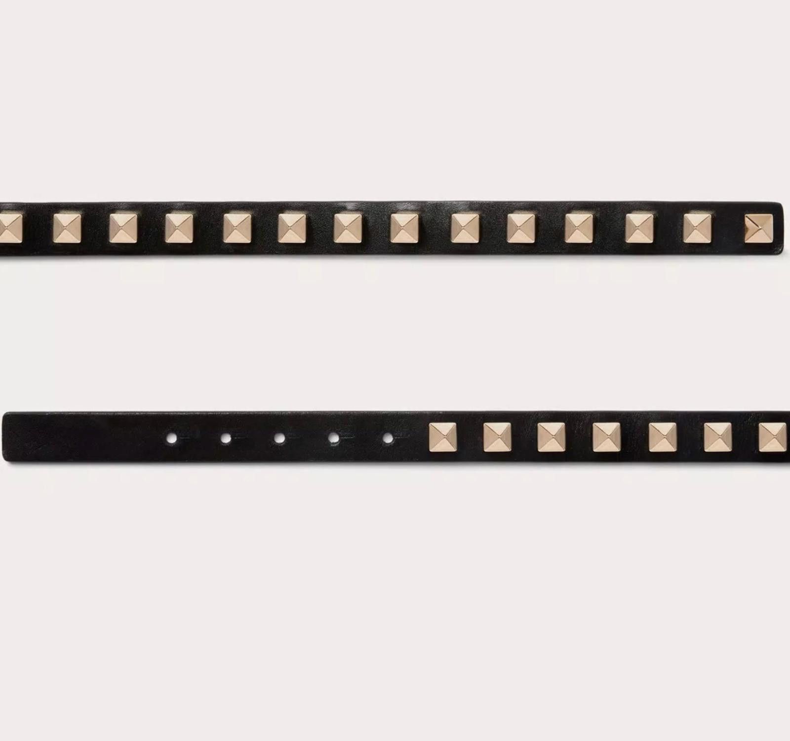 Valentino Valentino Rockstud Belt Size 90 Size ONE SIZE - 3 Thumbnail