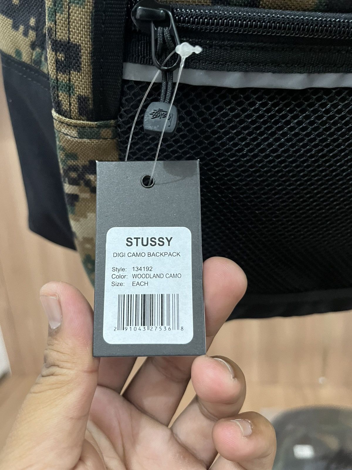 Stussy Stussy Digi Camo Backpack Size ONE SIZE - 7 Thumbnail