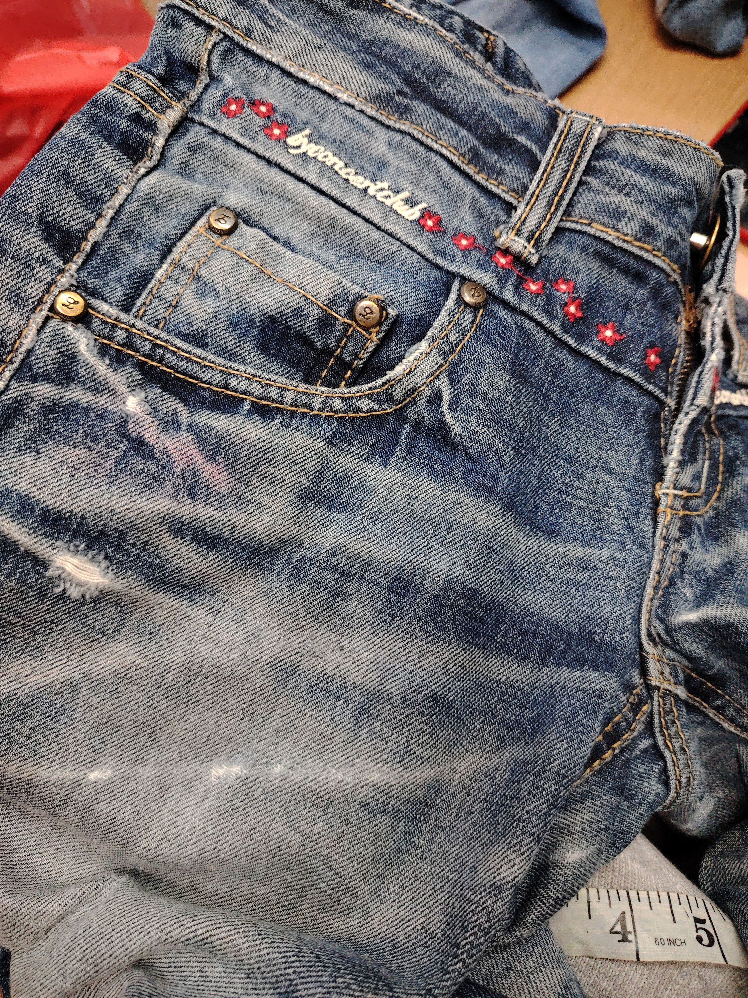 Japanese Brand 💥BEST OFFER 💥VINTAGE LOLITA BY CONCERT CLUB BOOTCUT DENIM Size 30" / US 8 / IT 44 - 11 Thumbnail
