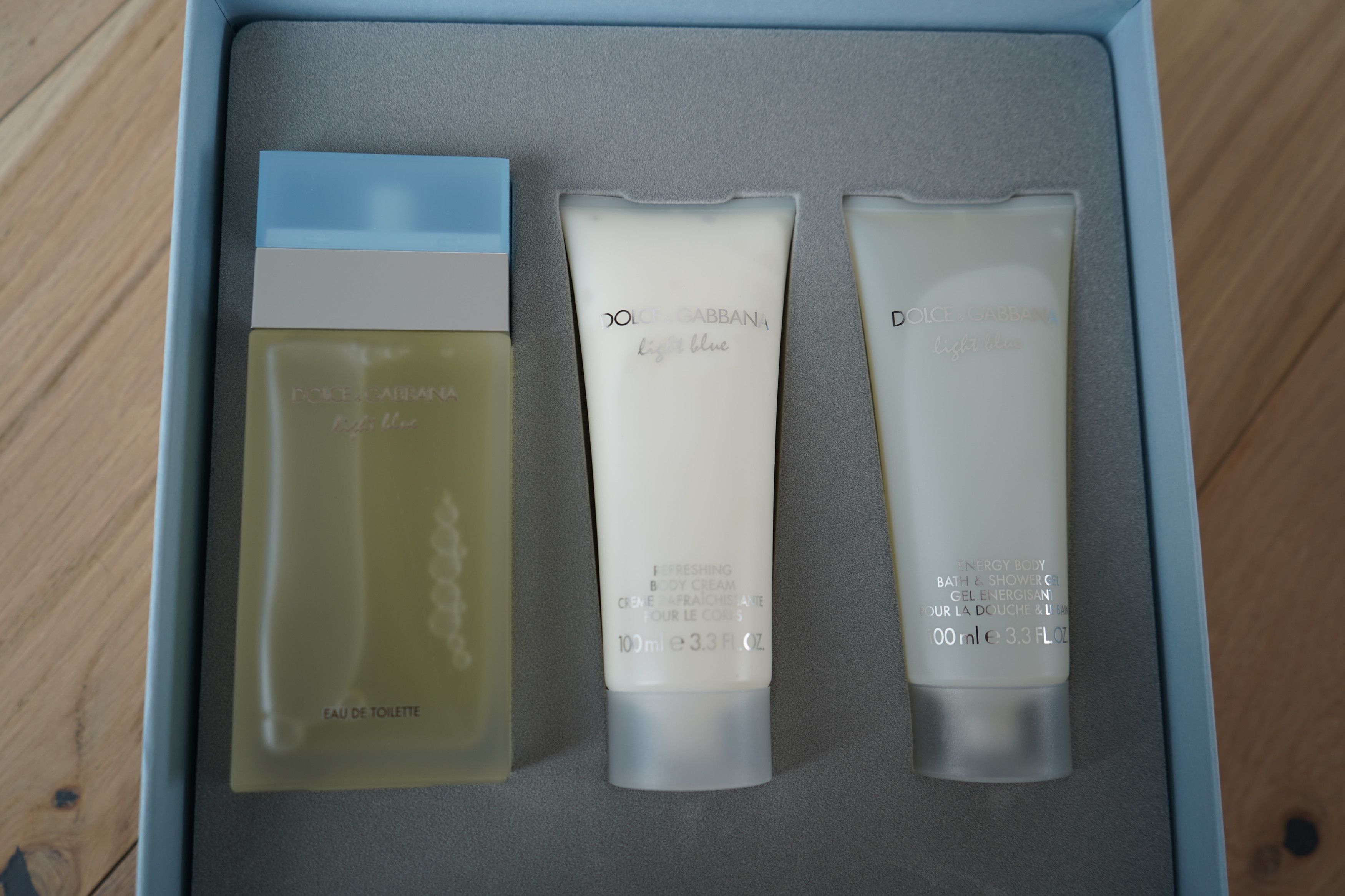 Dolce & Gabbana Dolce & Gabbana light blue Gift Set (Perfume, Cream & Gel) Size ONE SIZE - 3 Thumbnail