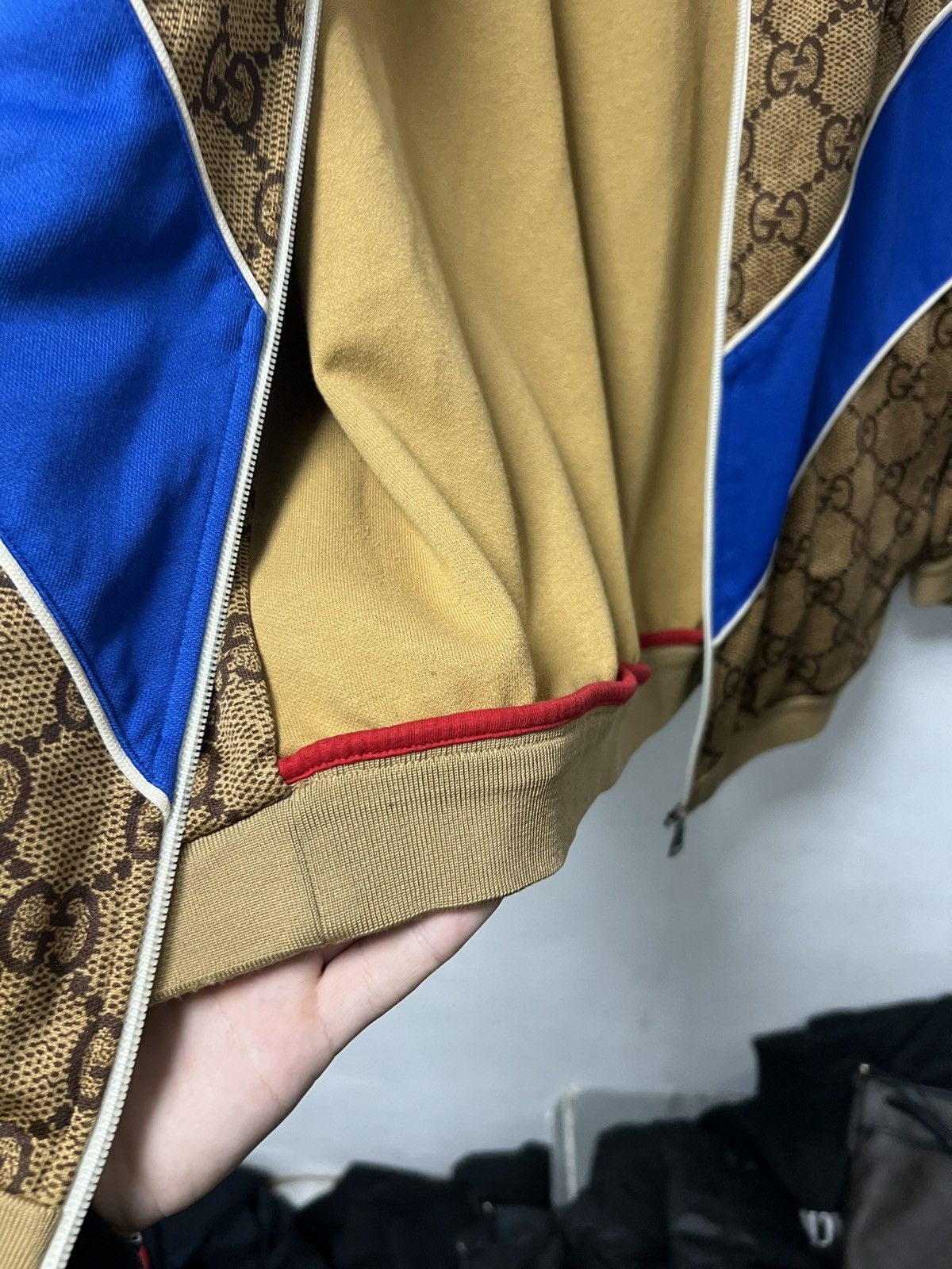 Gucci Gucci GG Monogram Cotton Full Zip Jacket Size US L / EU 52-54 / 3 - 8 Thumbnail