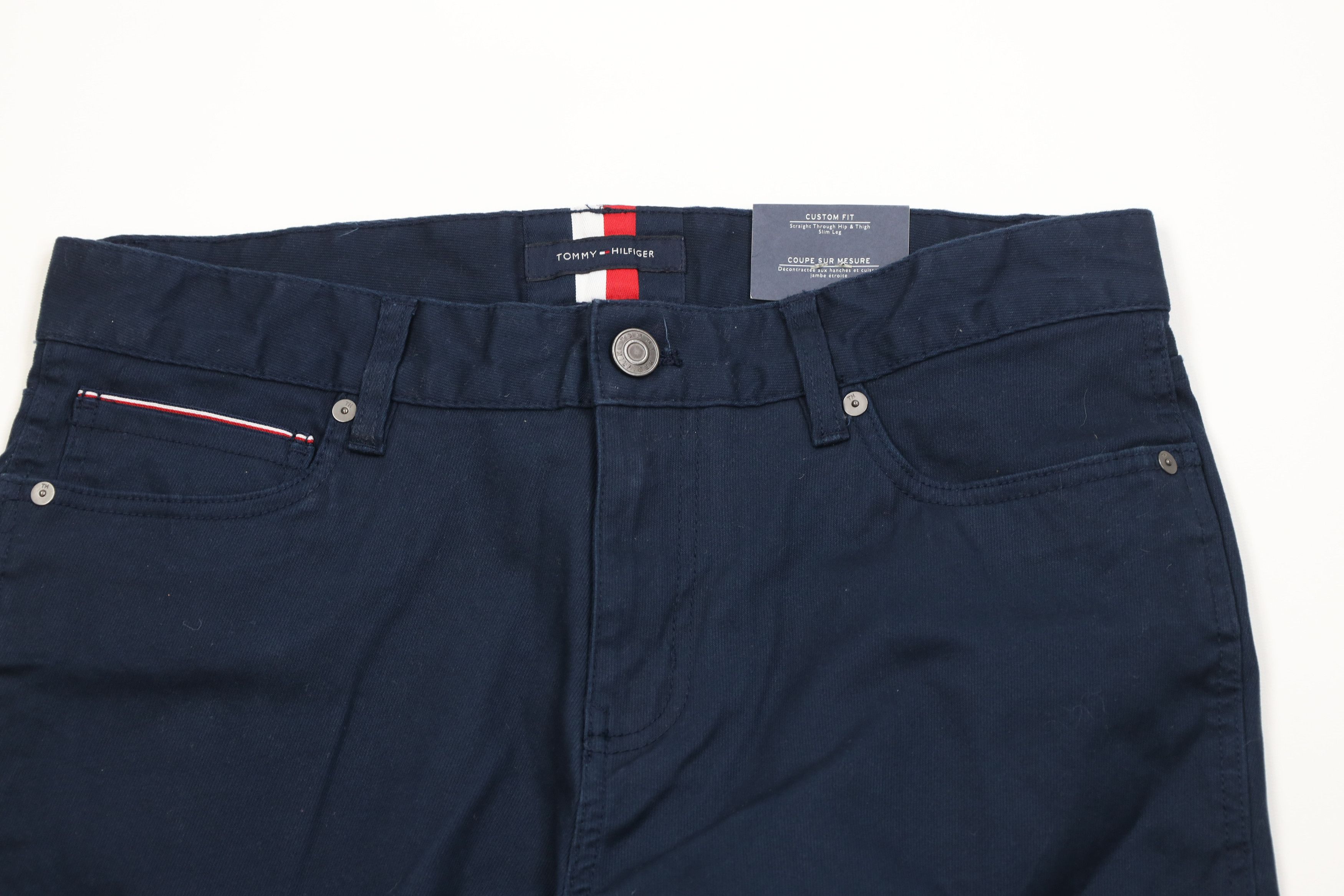 Tommy Hilfiger Deadstock Vintage Y2K Tommy Hilfiger Ribbed Whipcord Pants Size US 31 - 2 Thumbnail
