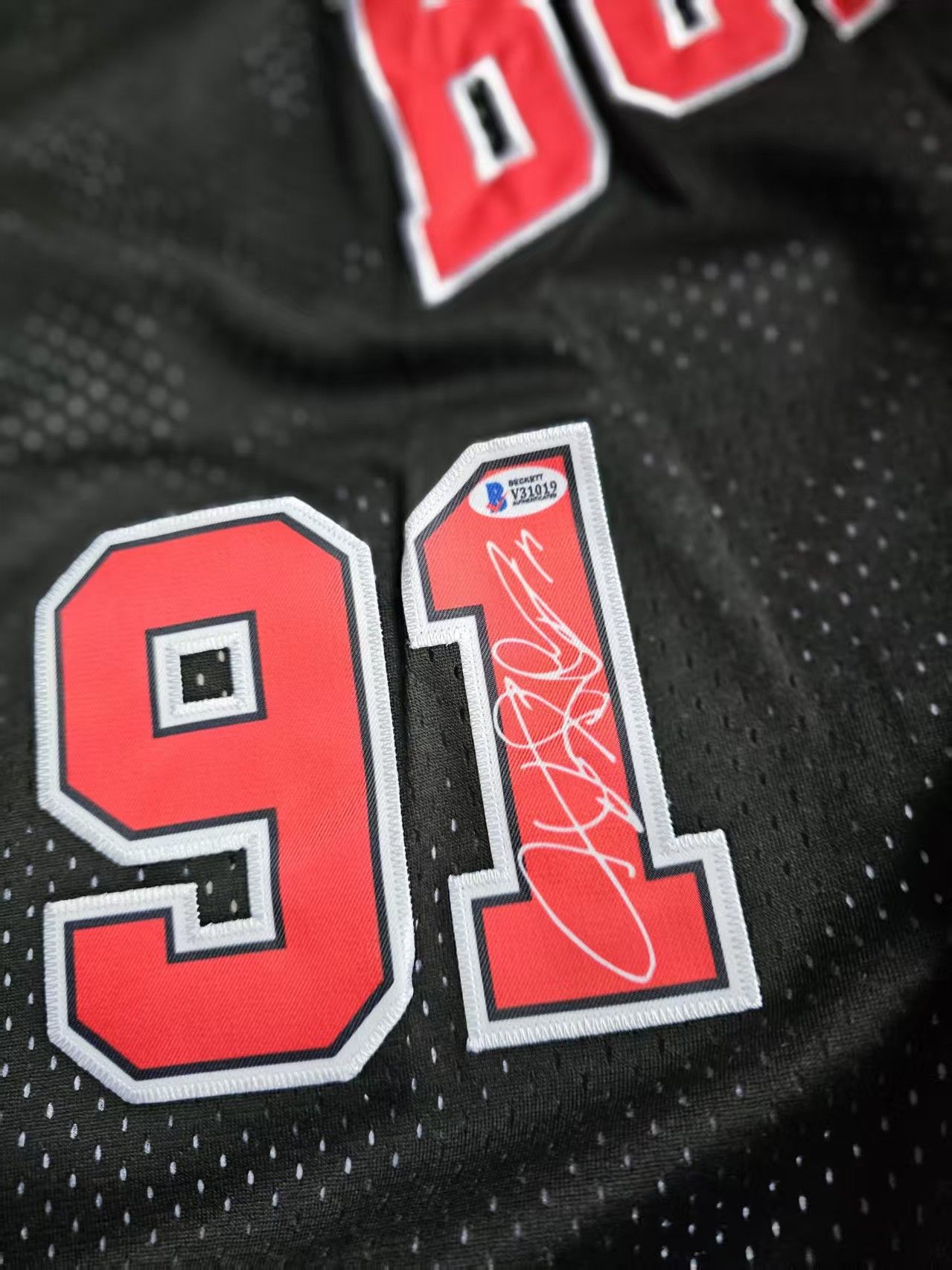 NBA Dennis Rodman Short Bulls 91 Short Pocket Short XXL Size US 38 / EU 54 - 4 Thumbnail
