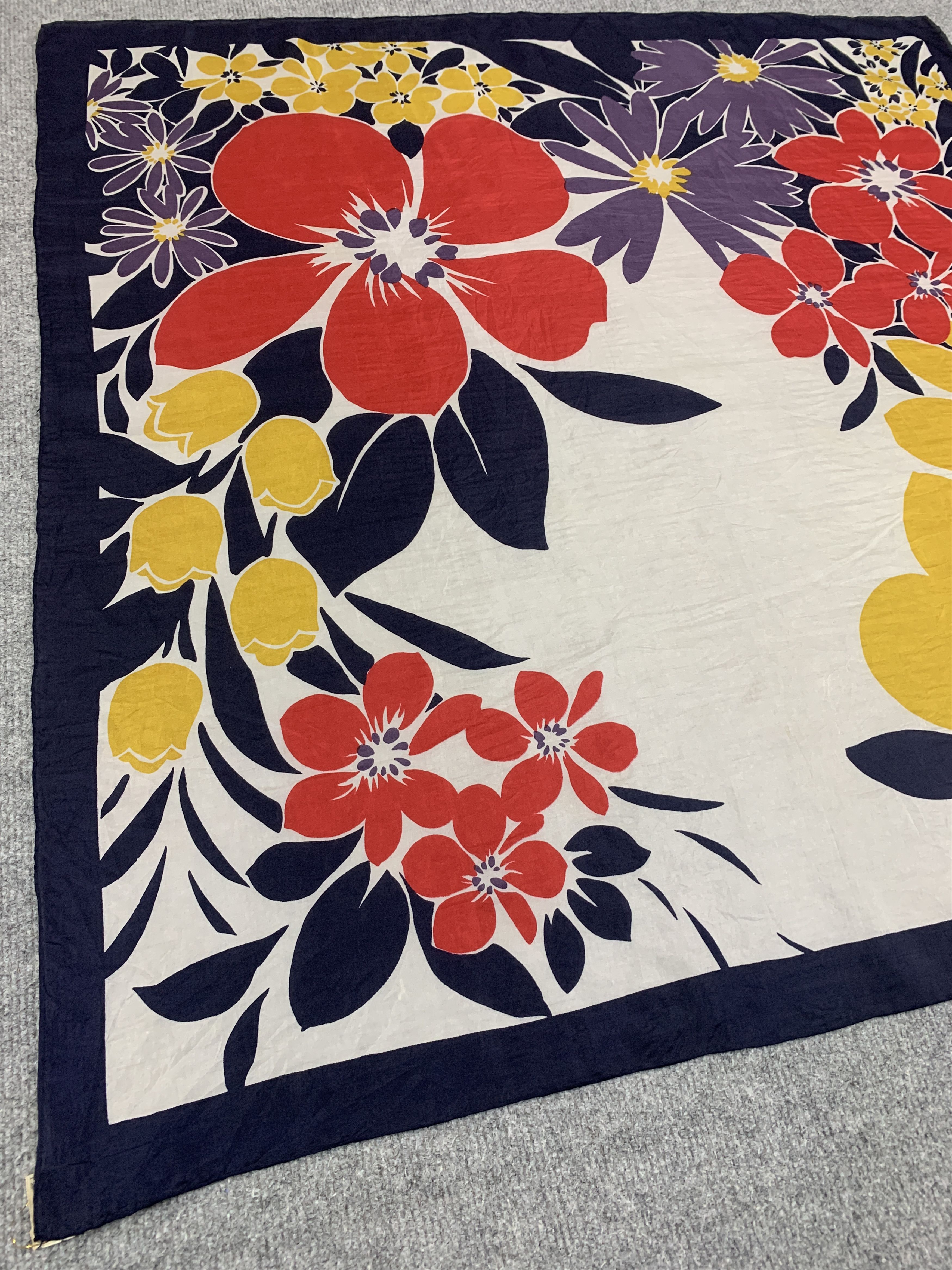 Vintage Golden Camel Silk Scarf Neckwear Shawl - SCA714