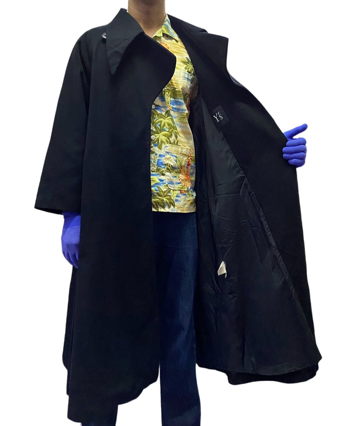 Yohji Yamamoto Rare🔥Y’s Yohji Yamamoto Wool Long Coats Size US M / EU 48-50 / 2 - 4 Thumbnail