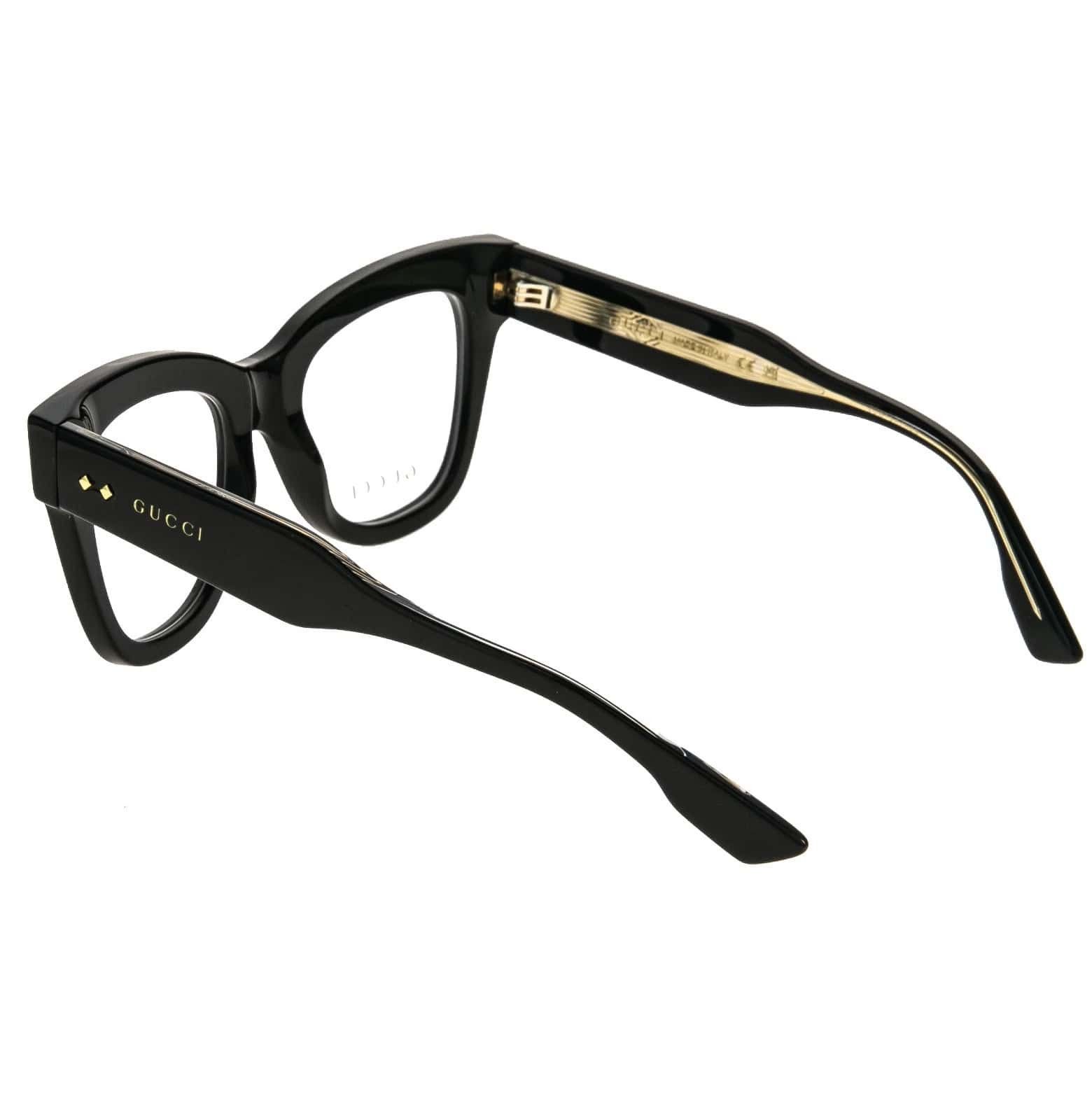 Gucci GUCCI GG1082O Authentic 1082 Black Pin Eyeglasses 001 Size ONE SIZE - 4 Thumbnail