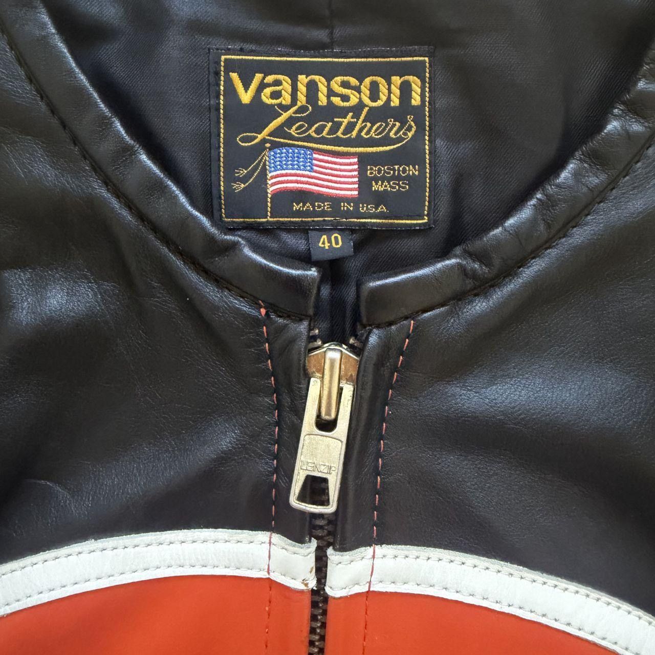 Vanson Leathers Vanson Leathers Leather Racing Jacket Size US M / EU 48-50 / 2 - 4 Thumbnail