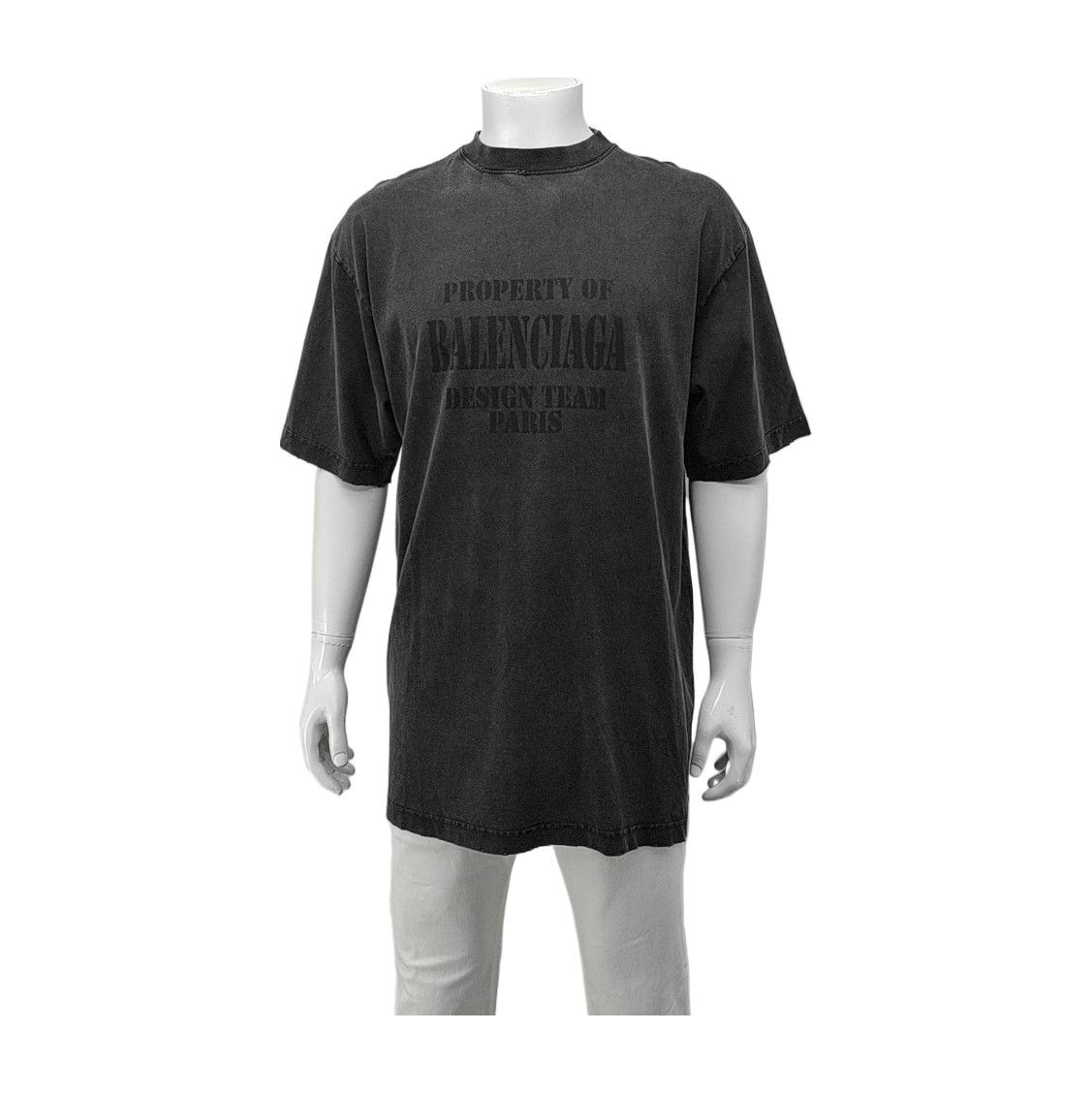 Balenciaga Balenciaga Distressed Design Team T-Shirt XS Size US XS / EU 42 / 0 - 1 Thumbnail