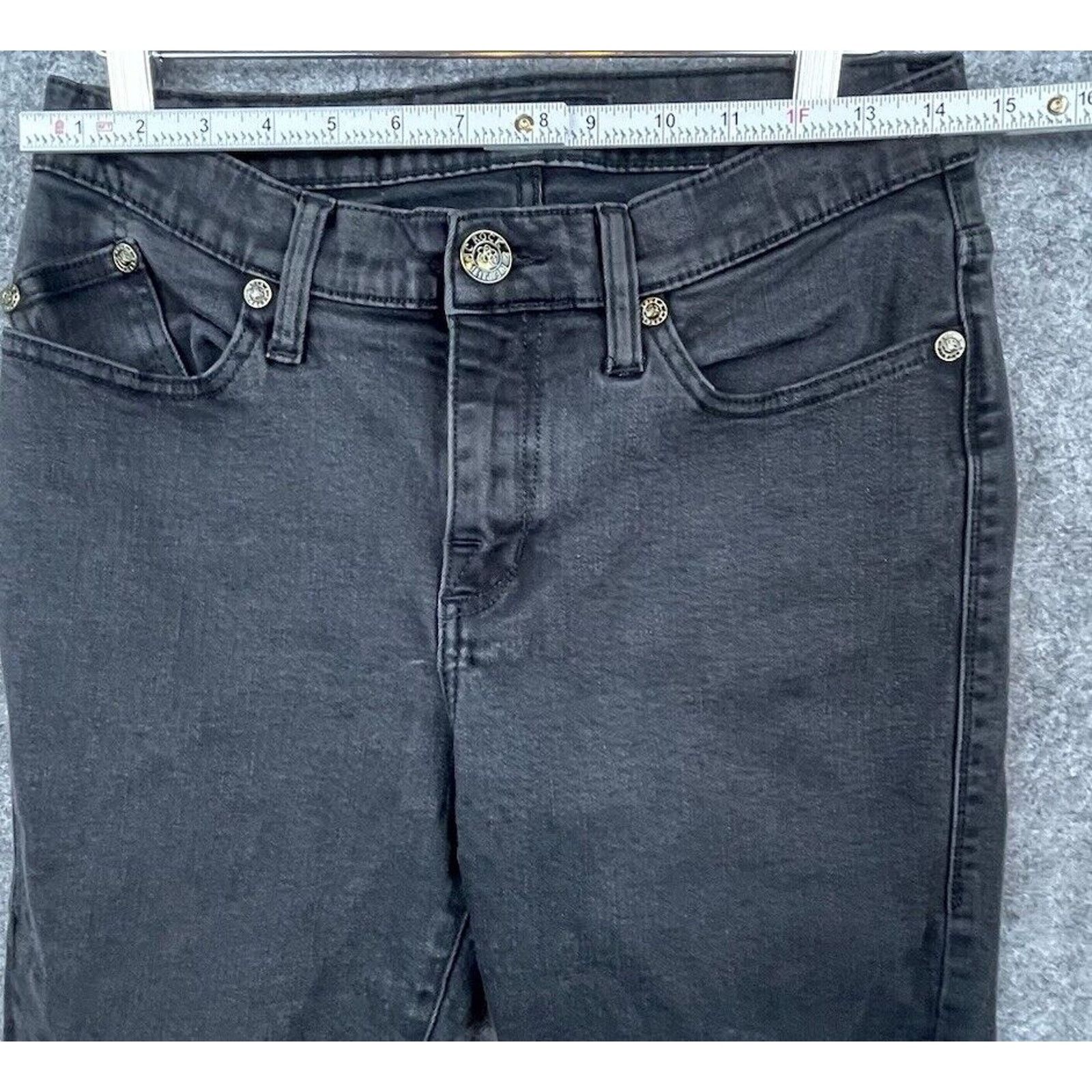 Rock & Republic Rock & Republic Jeans Womens 10 Black Kendra Curvy Bootcut Size 32" / US 10 / IT 46 - 4 Thumbnail