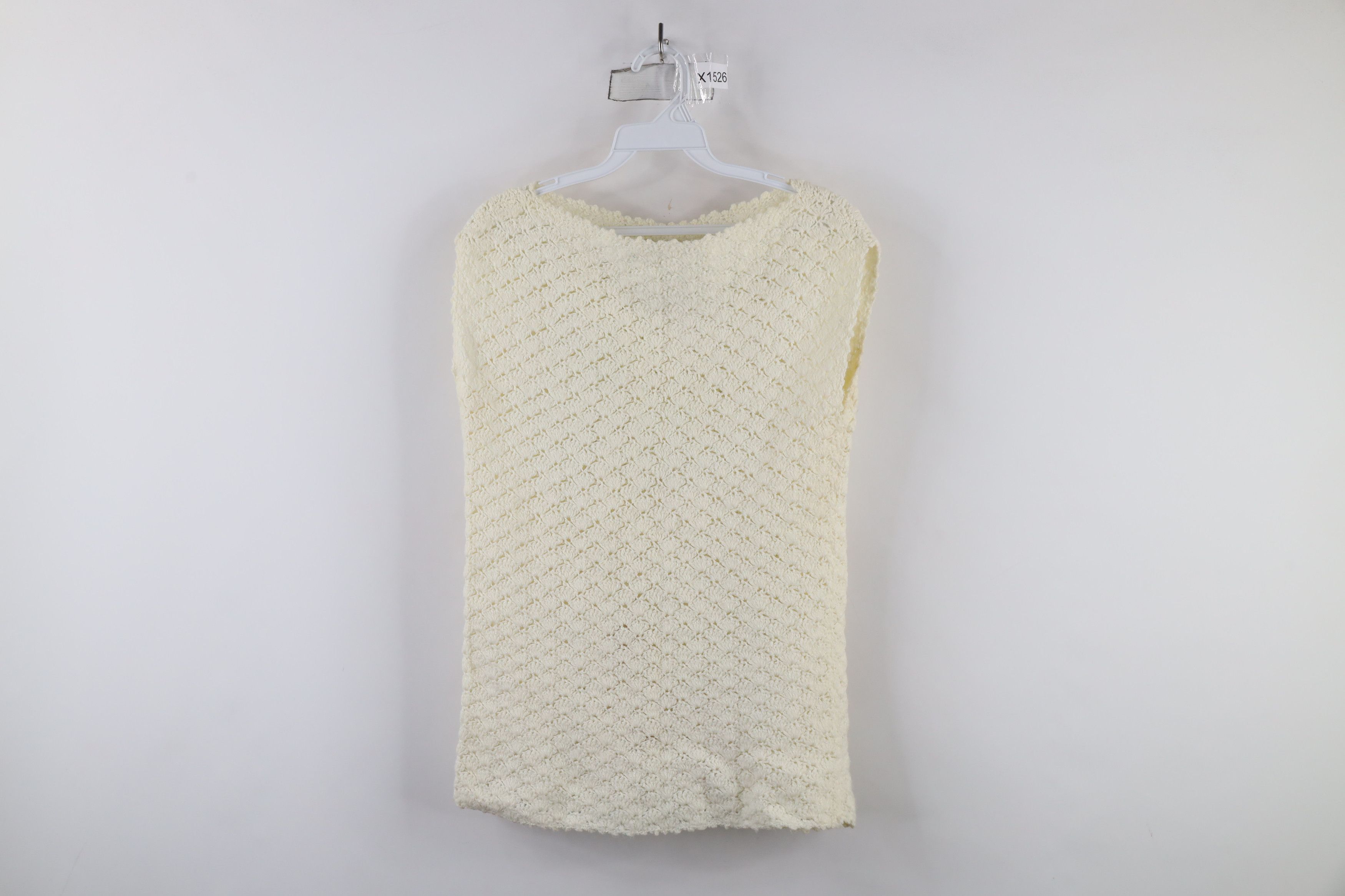 Vintage Vintage 50s 60s Streetwear Knit Dolman Sleeve Sweater USA Size S / US 4 / IT 40 - 1 Thumbnail