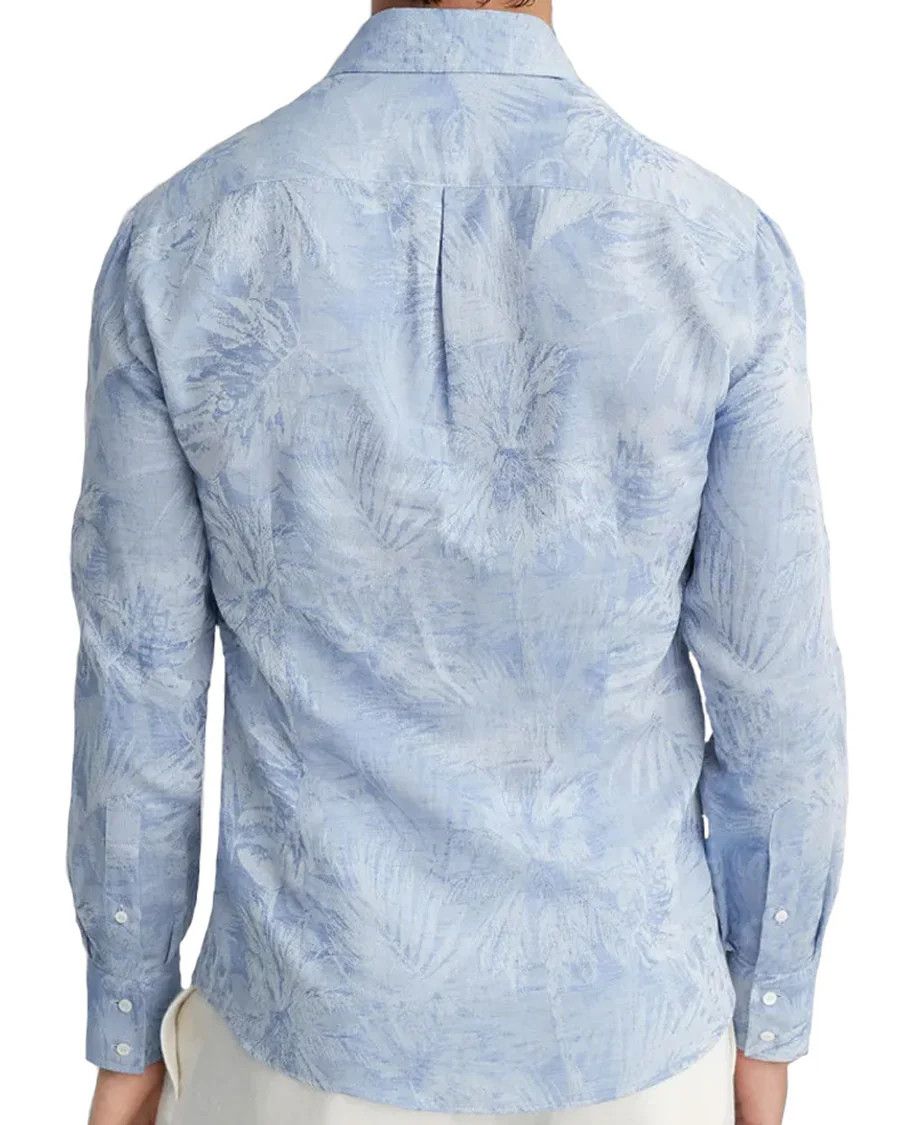 Brunello Cucinelli Shirt in Bright Blue Size US XL / EU 56 / 4 - 2 Thumbnail