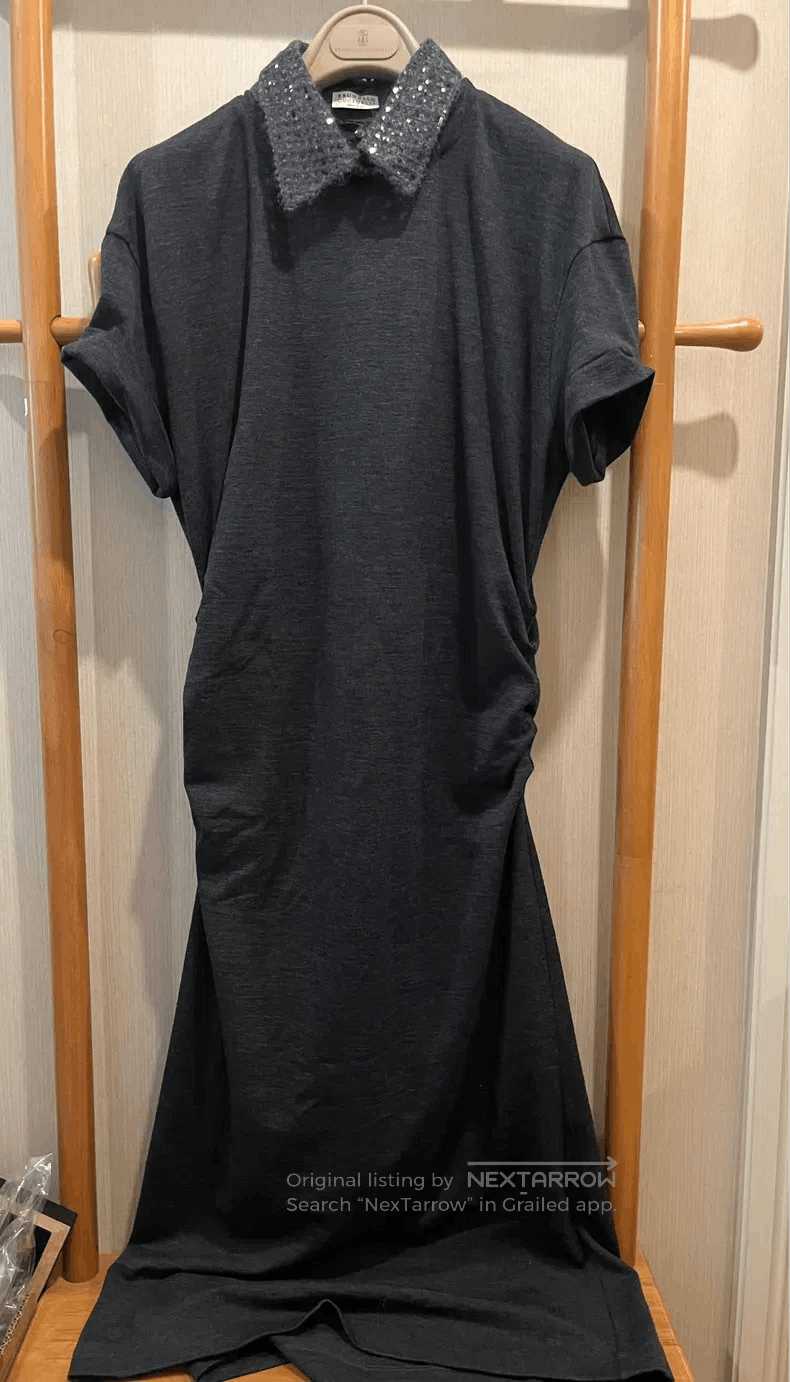Brunello Cucinelli Brunello Cucinelli 23 Model Dress Size L / US 10 / IT 46 - 2 Thumbnail