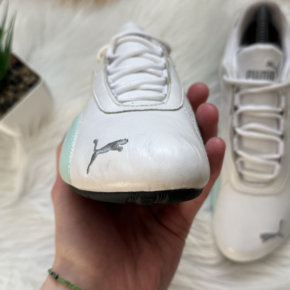 Puma 📌 Vintage Y2K Crazy Puma SpeedCat Leather 00’s Sneakers Size US 6.5 / IT 36.5 - 9 Thumbnail
