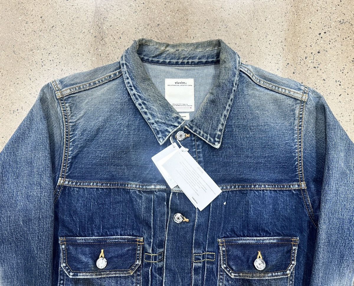 Visvim VISVIM 19SS 101 JKT JUMBO DRY DMGD-1005 DRY5 Size US L / EU 52-54 / 3 - 6 Thumbnail