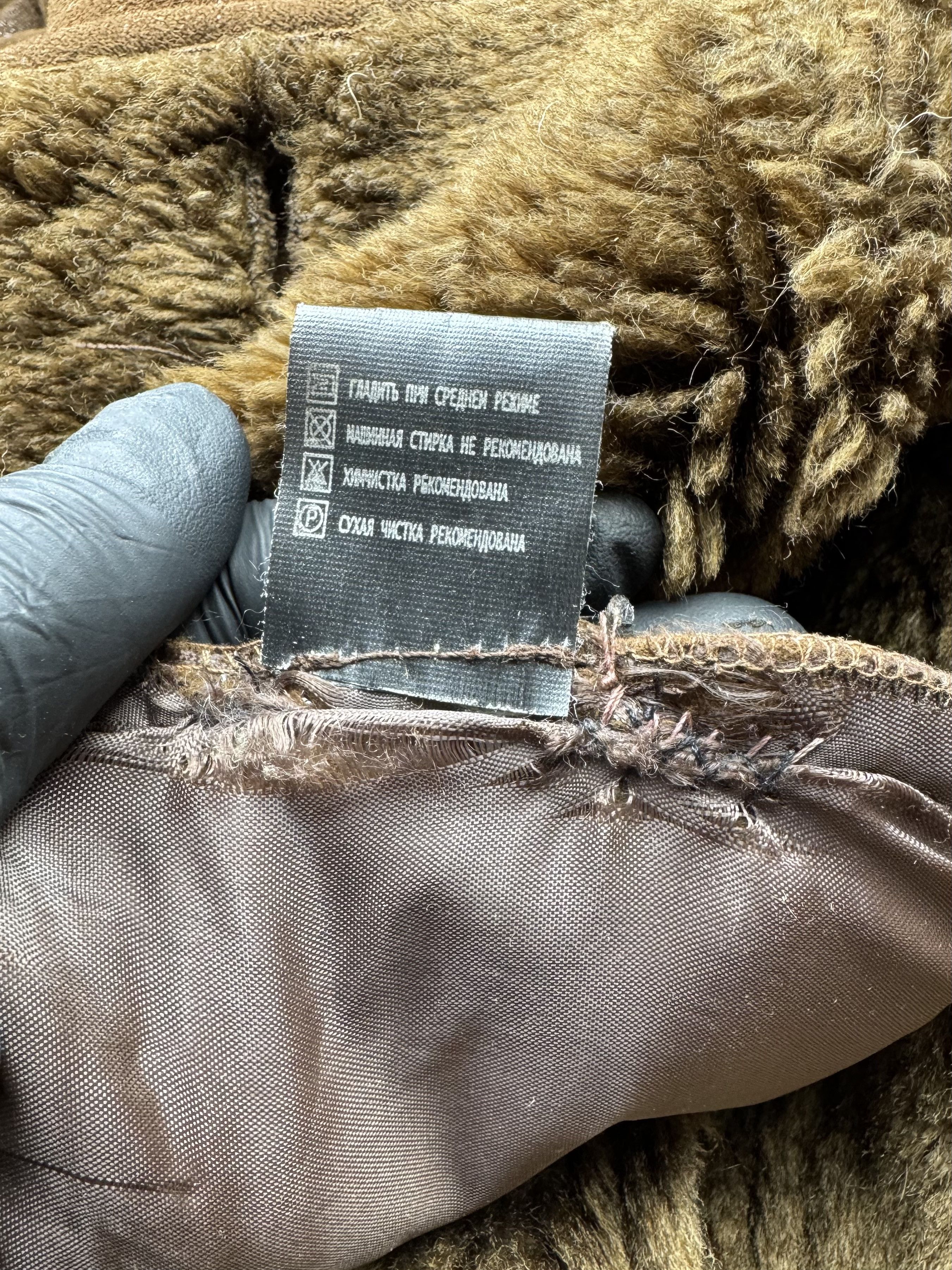 Vintage Vintage Faux Sheepskin Coat With Belted (ET1) Size L / US 10 / IT 46 - 8 Thumbnail