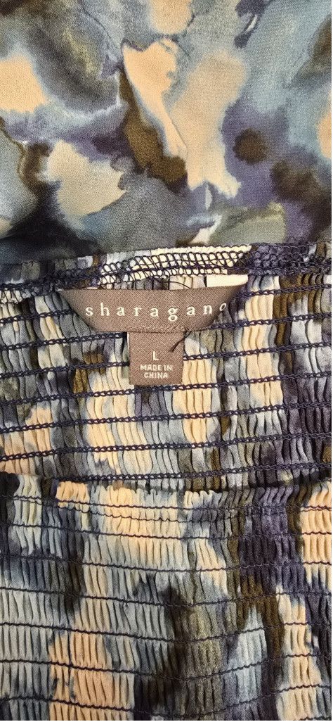The Unbranded Brand Womens Top Sharagano Size Large Size L / US 10 / IT 46 - 3 Thumbnail