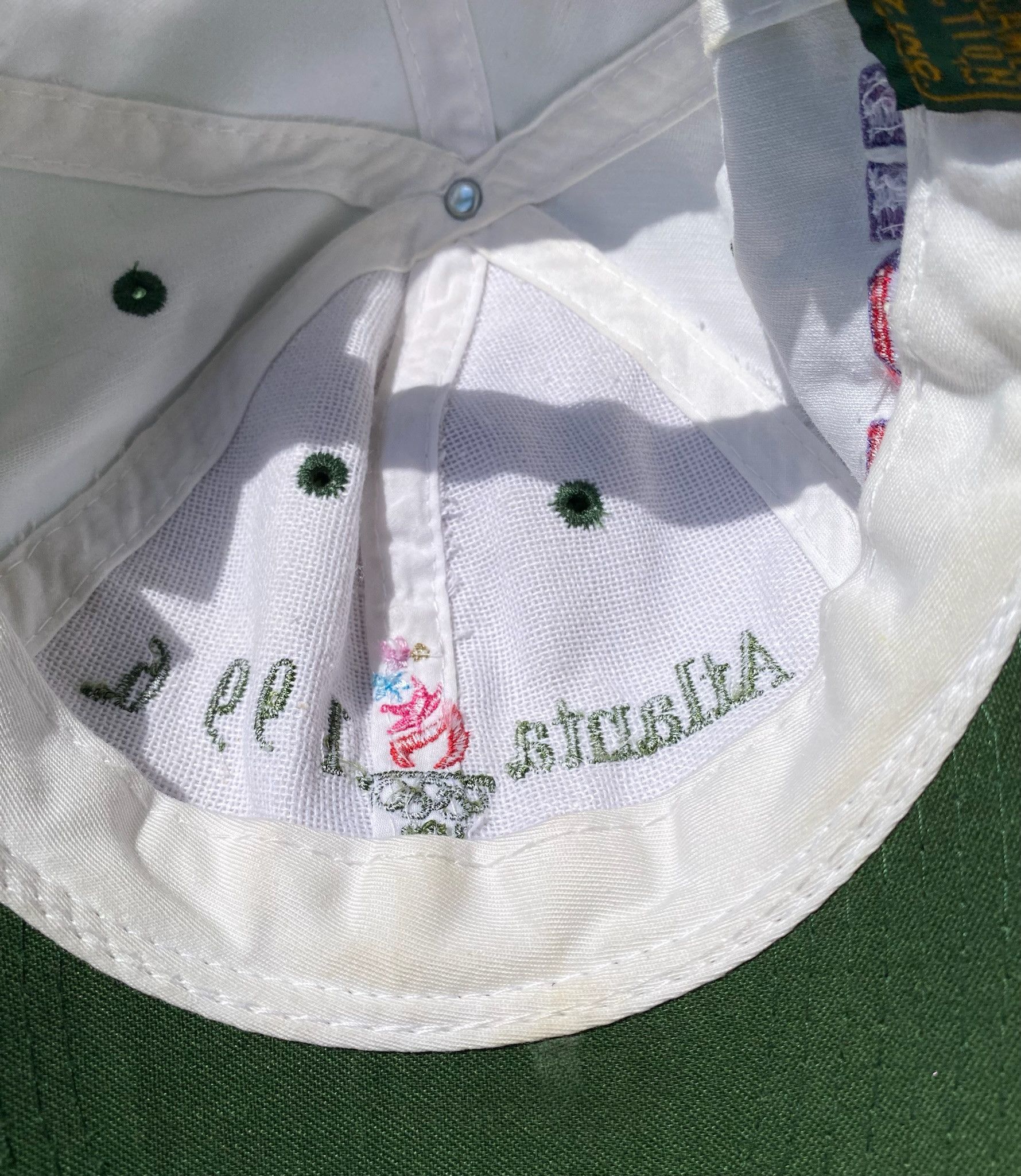 Logo 7 Logo 7 1996 Atlanta Olympics Embroidered Logo Snapback Hat Size ONE SIZE - 10 Thumbnail