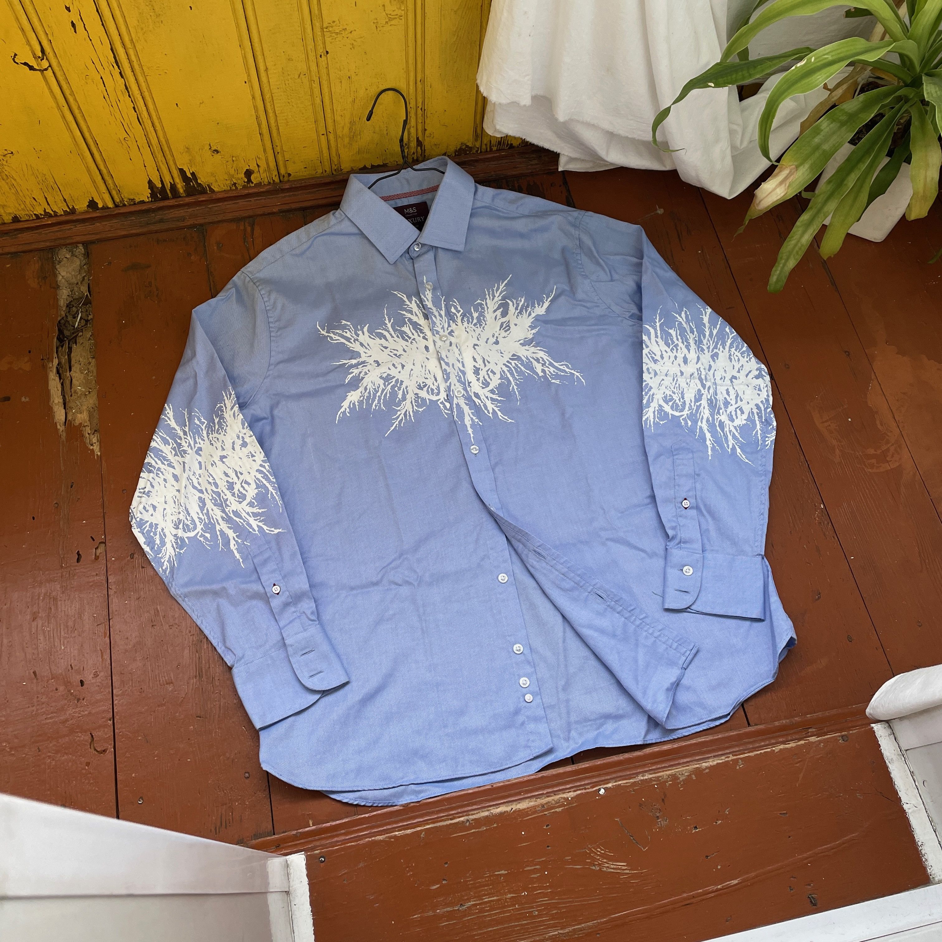 Other Custom shirt grunge opium y2k faded distressed treshed Size US XL / EU 56 / 4 - 5 Thumbnail