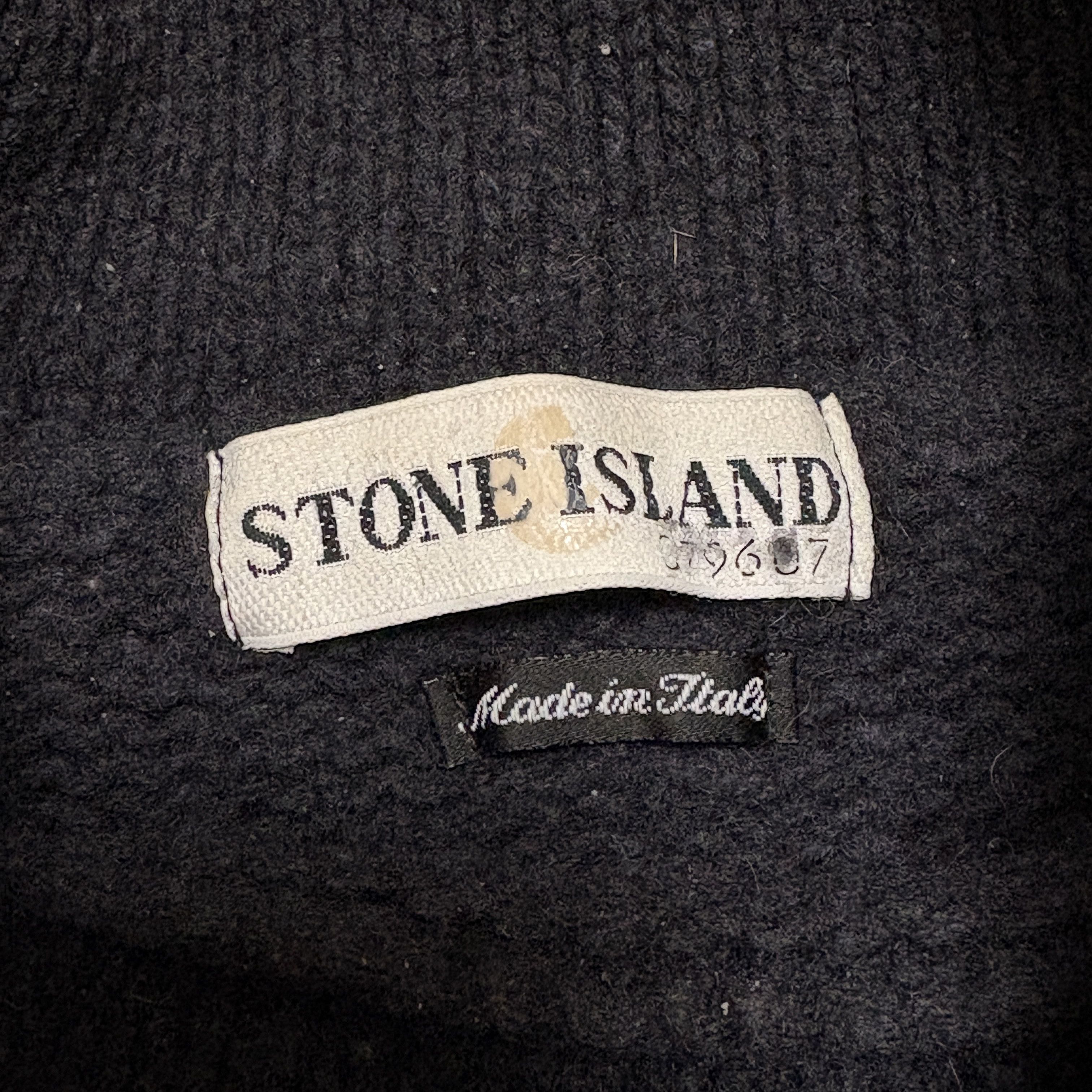 Stone Island Vintage Stone Island Sweater 2000 High Neck Made in Italy Size US L / EU 52-54 / 3 - 4 Thumbnail
