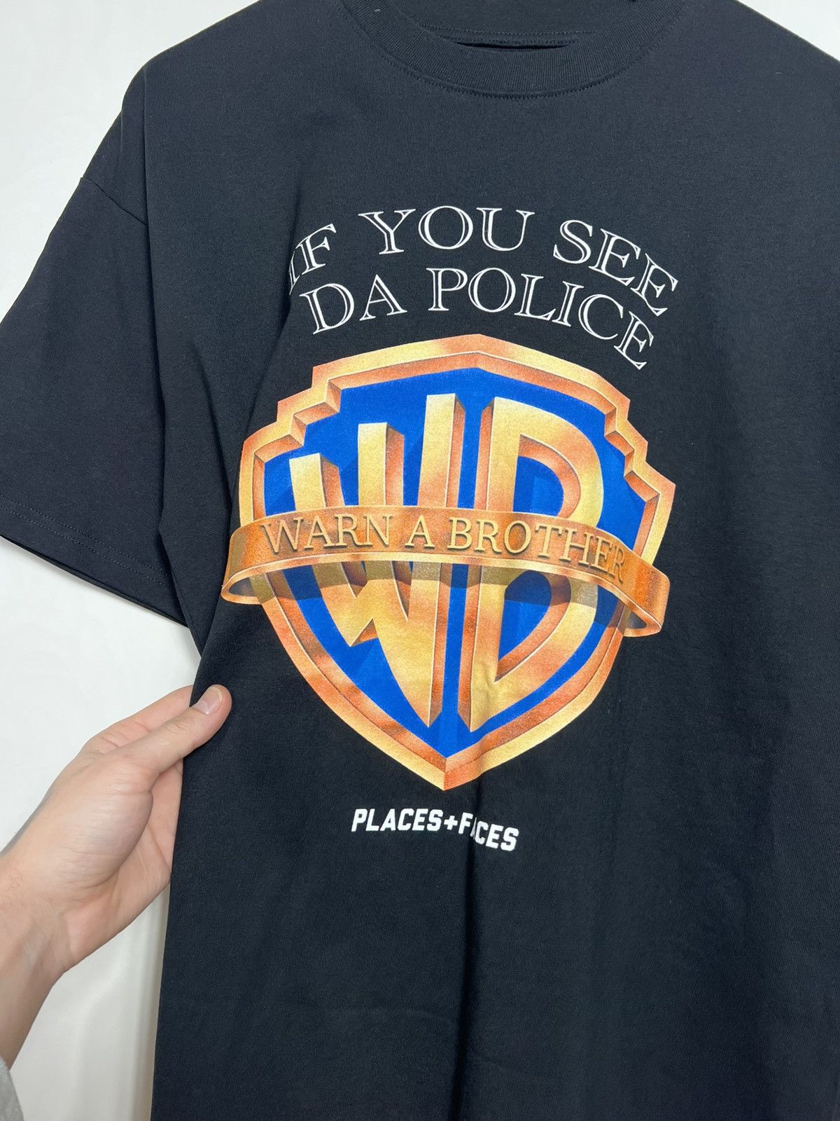 Places + Faces Places + Faces If You See Da Police Warn A Brother T-shirt Size US L / EU 52-54 / 3 - 3 Thumbnail
