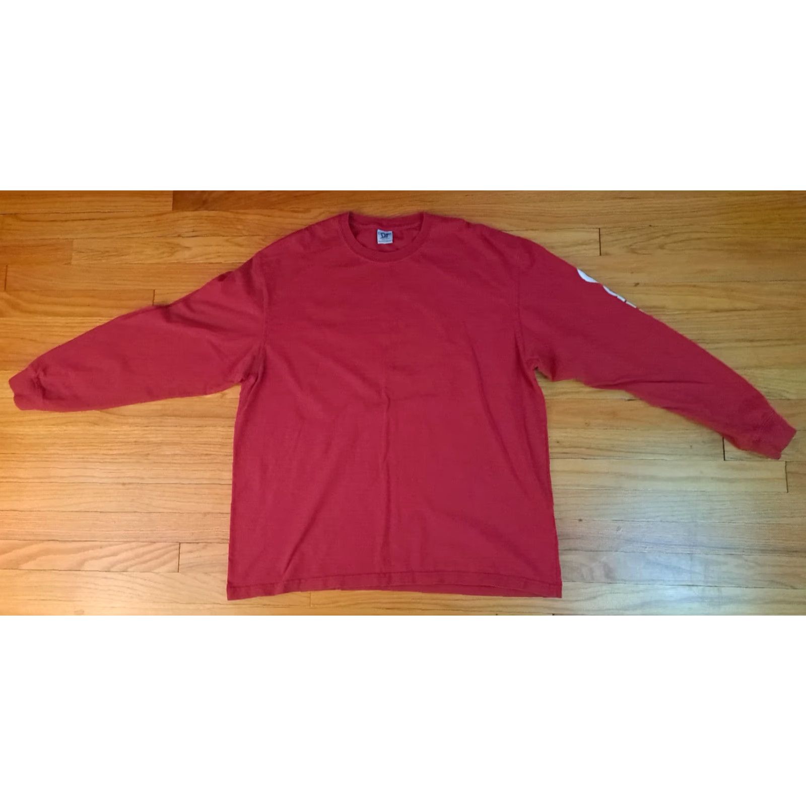 Carhartt VINTAGE Carhartt Long Sleeve T-Shirt Red Large 90s Cotton Printed Unisex Adults Mens Womens Size US L / EU 52-54 / 3 - 2 Thumbnail