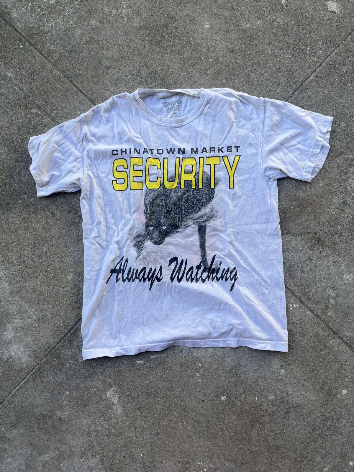 Market Chinatown Market Security UV Reactive Tee Size US M / EU 48-50 / 2 - 1 Thumbnail