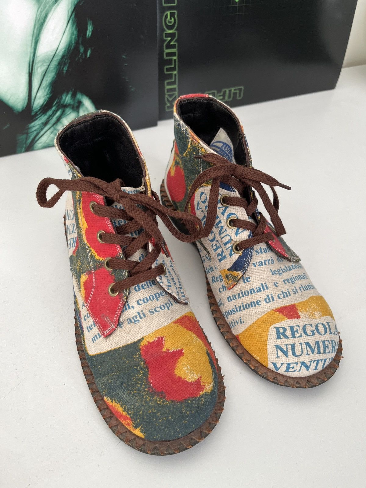 Handmade mondo albion residence firenze hand made avant garde boots Size US 7 / IT 37 - 9 Thumbnail