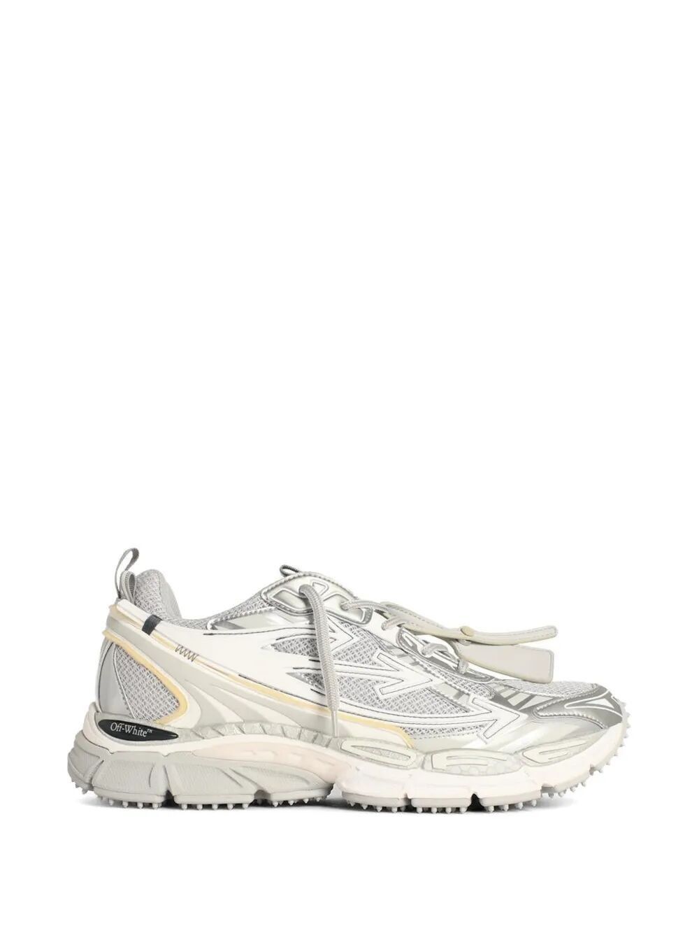 Off-White "OW M-BE RIGHT BACK MESH" SNEAKERS Size US 7 / EU 40 - 1 Thumbnail