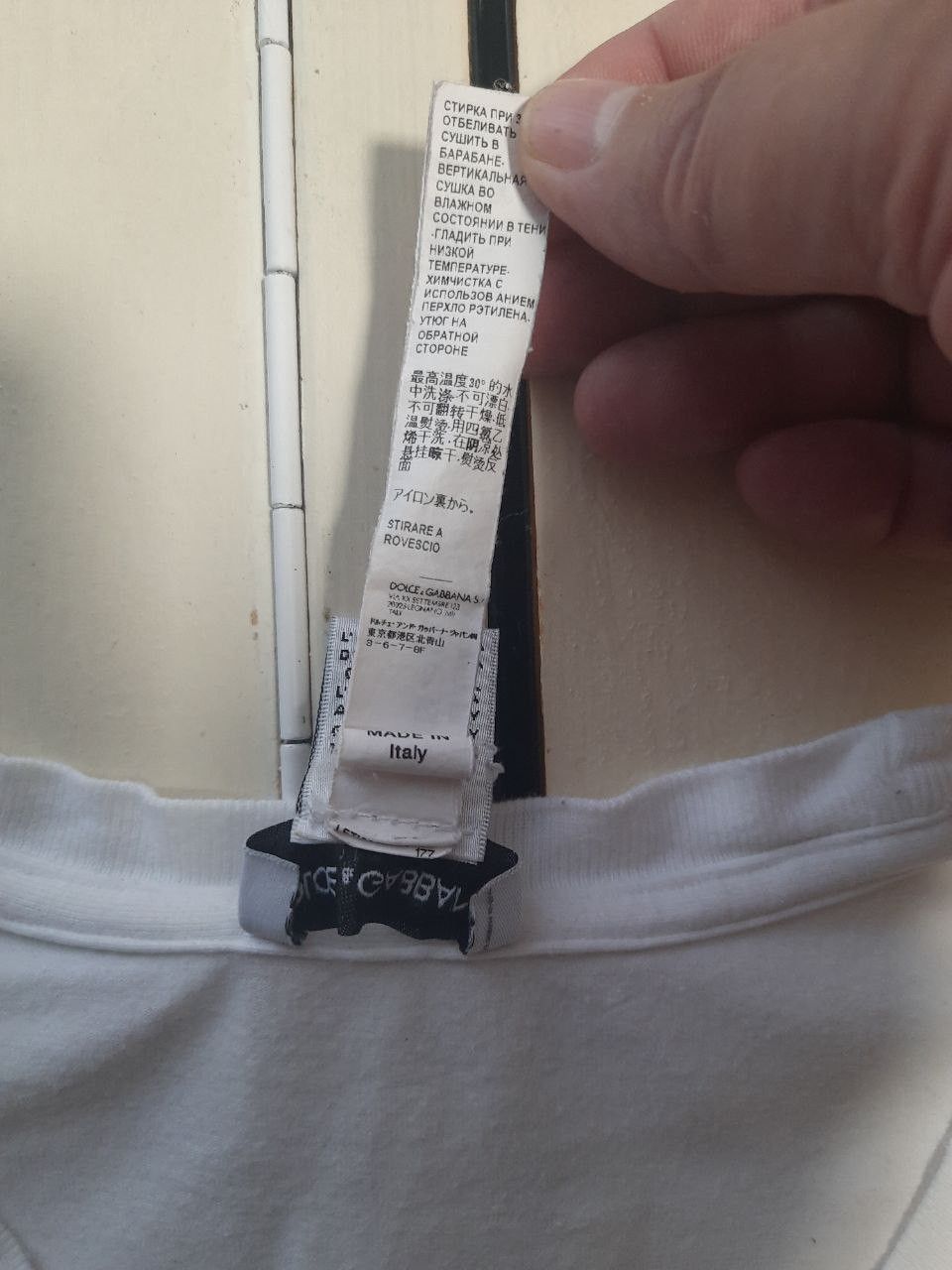 Dolce & Gabbana Dolce & Gabbana Underwear T-Shirt Size US S / EU 44-46 / 1 - 9 Thumbnail