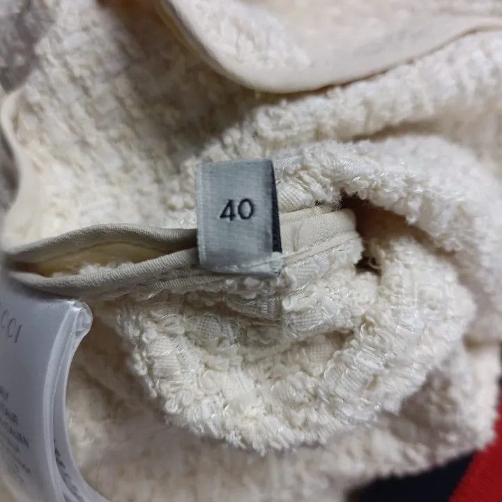 Gucci GUCCI Color-Block Tweed Jacket for Women-2507 Size M / US 6-8 / IT 42-44 - 4 Thumbnail