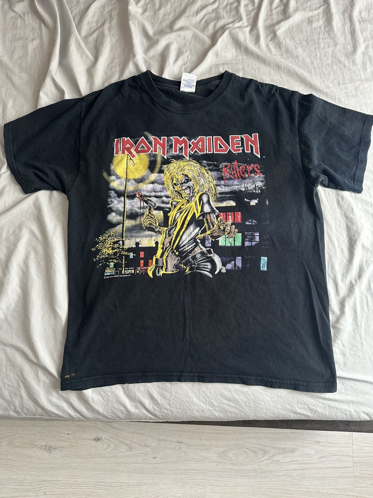 Band Tees Vintage Iron Maiden tee Size US L / EU 52-54 / 3 - 1 Thumbnail
