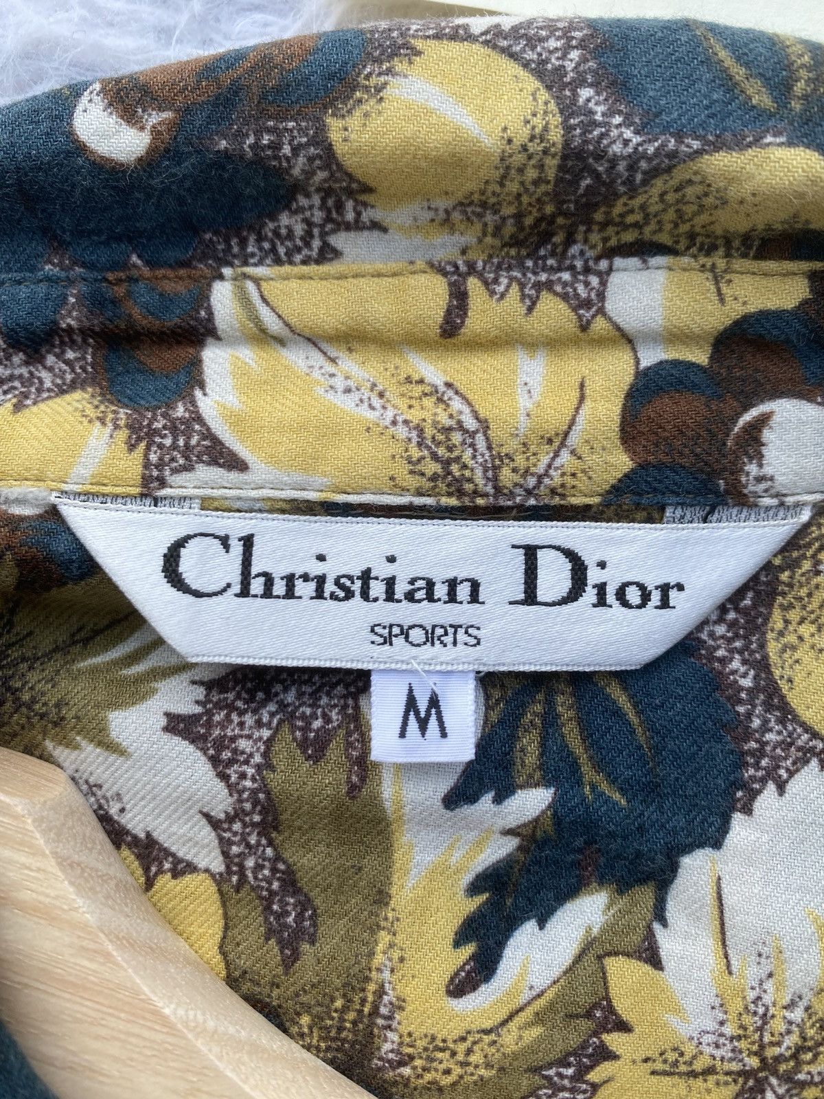 Christian Dior Monsieur Rare Vintage 90s Christian Dior Florals Buttoned Shirt Size US M / EU 48-50 / 2 - 11 Thumbnail