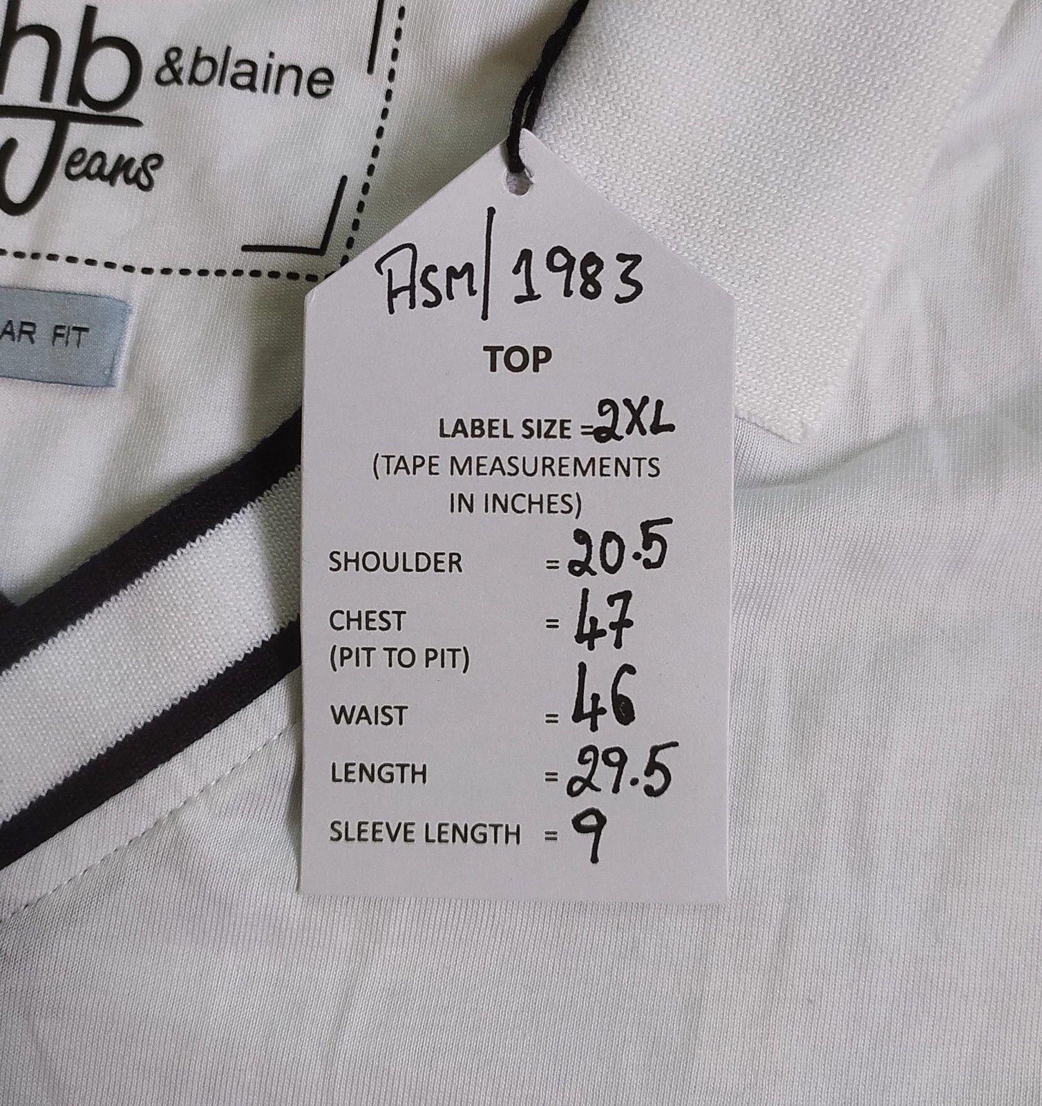 Harmont & Blaine Harmont & Blaine Jeans (HBJ) Shortsleeves Polo Shirt ASM1983 Size US XXL / EU 58 / 5 - 5 Thumbnail