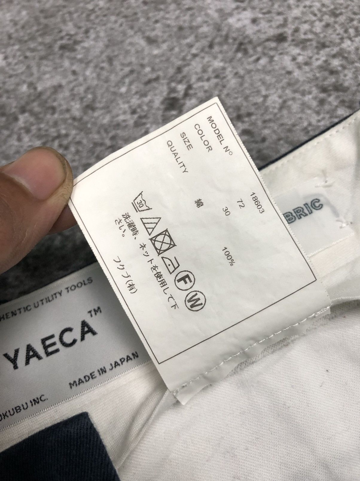 Japanese Brand Yaeca Japanese Brand Longpants Size US 30 / EU 46 - 6 Thumbnail